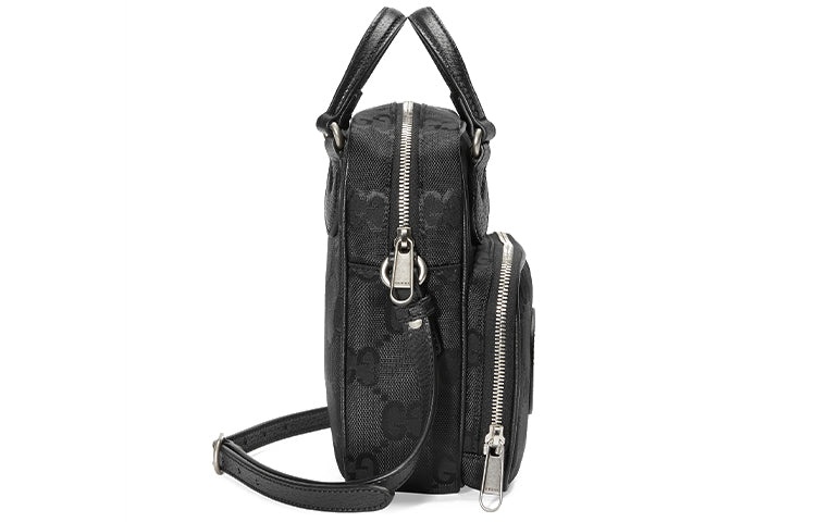 Gucci Off The Grid Series Bag Single-Shoulder Bag Men's Black 625850-H9HAN-1000 - 3