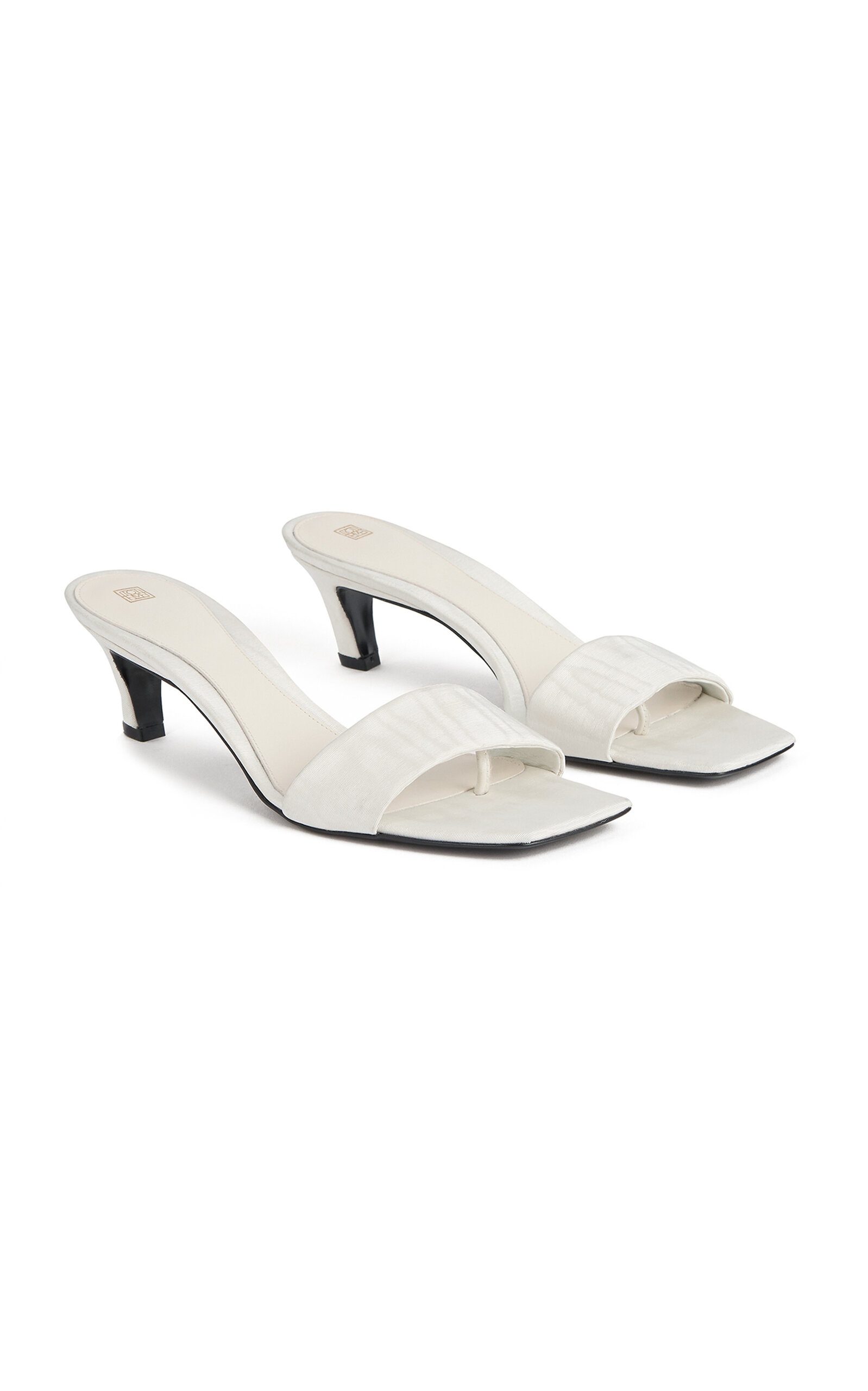 Moire Mules white - 2