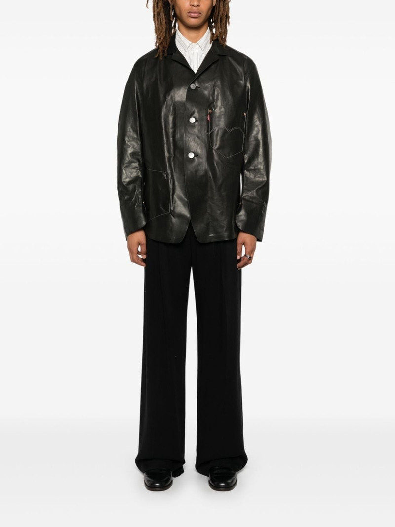 Junya Watanabe MAN x Levis leather jacket outlook