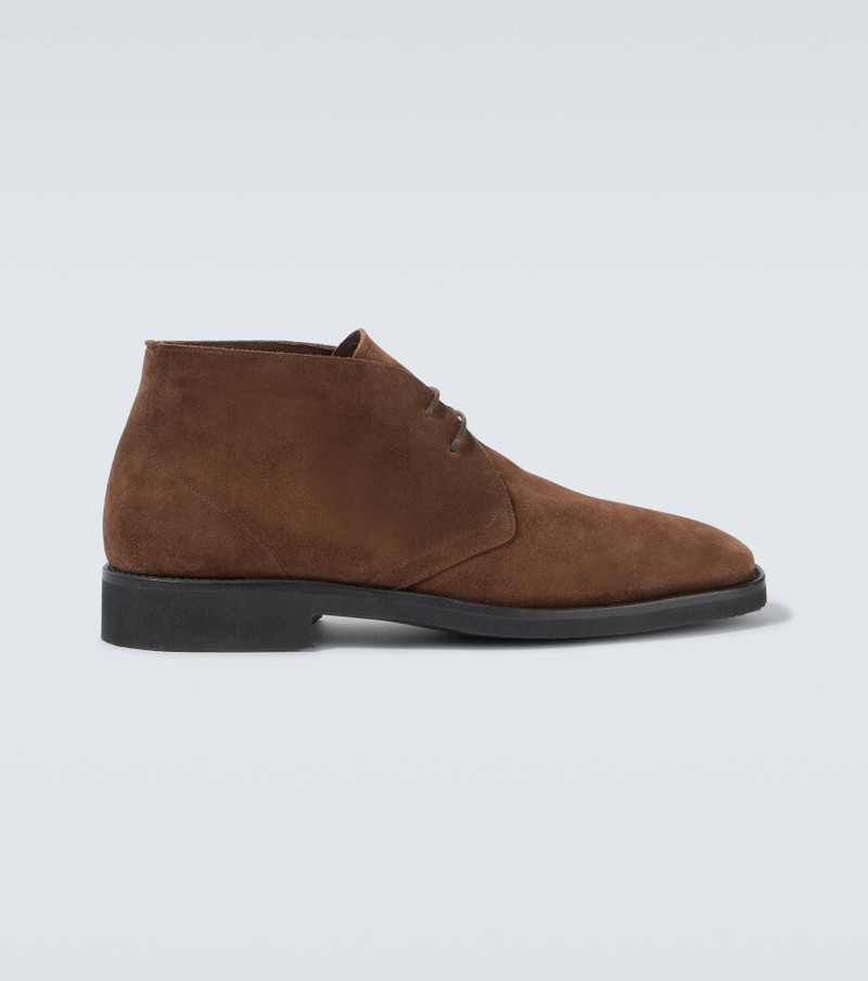 Suede desert boots - 1