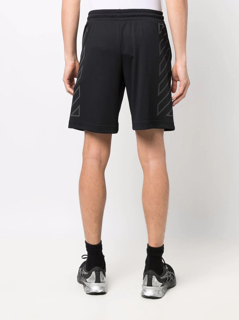 logo-print basketball shorts - 4