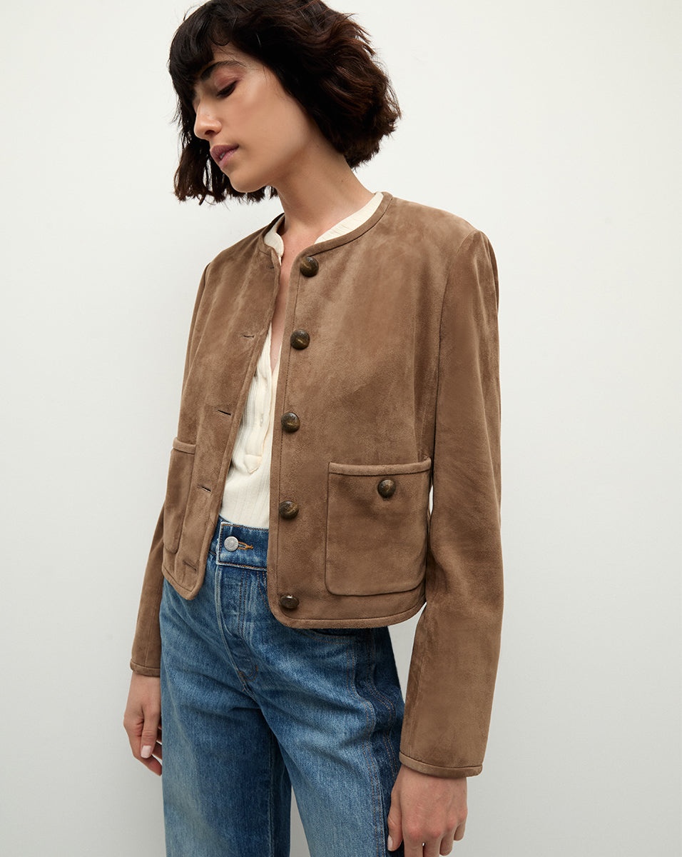 ANDREA SUEDE JACKET - 2