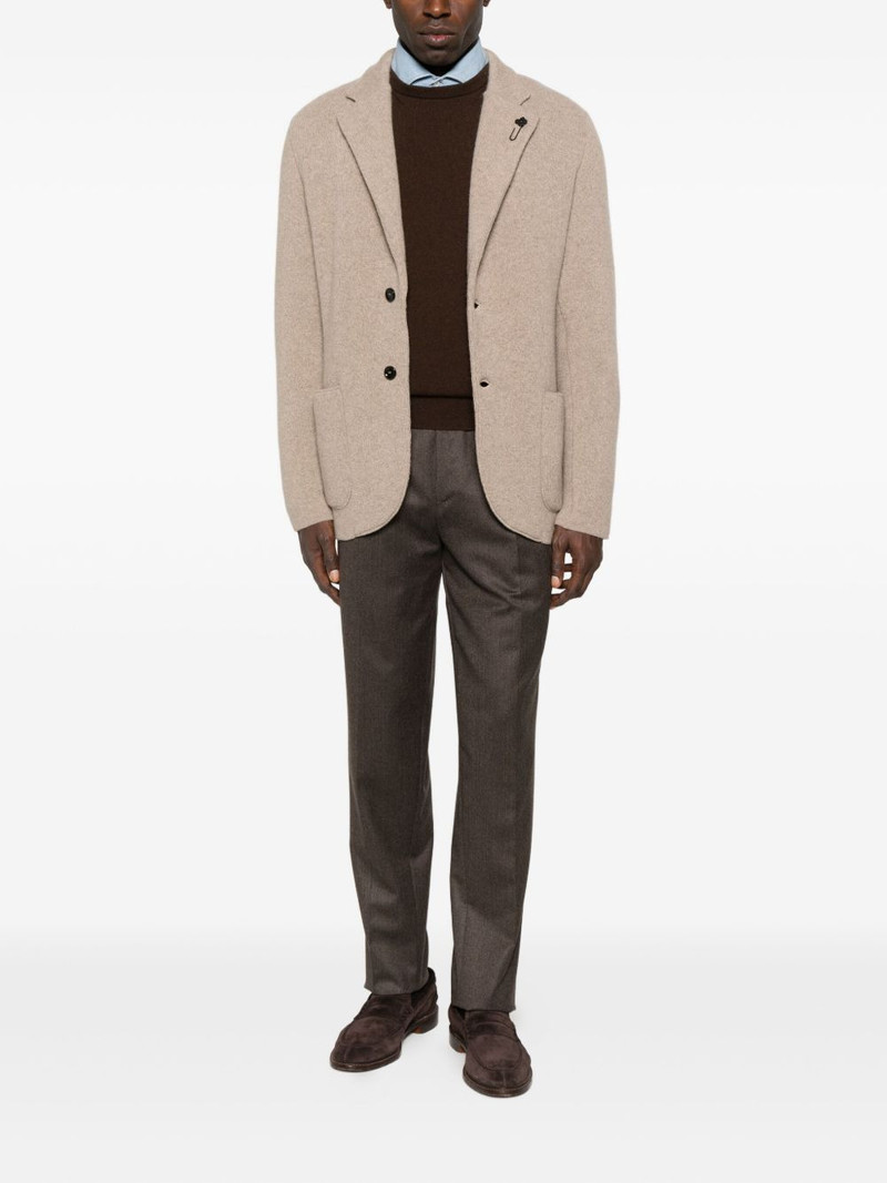 ZEGNA pleated-front trousers outlook
