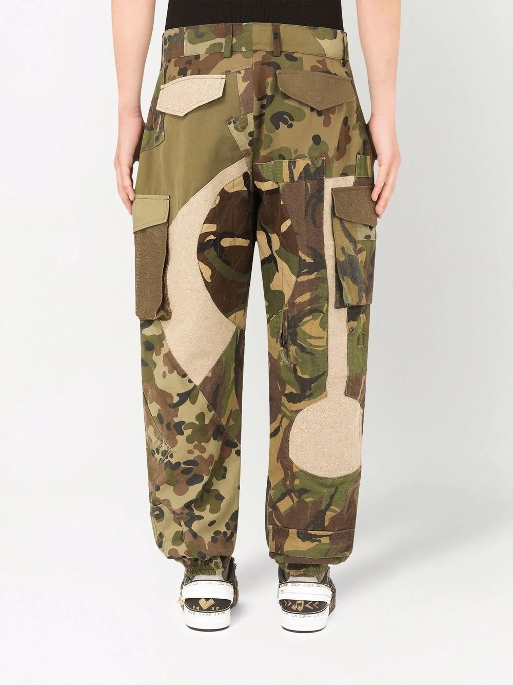 camouflage-print cargo trousers - 4