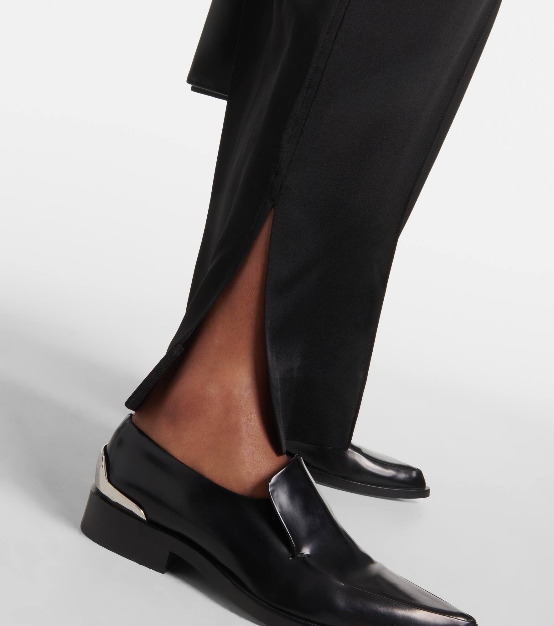 High-rise straight pants - 5