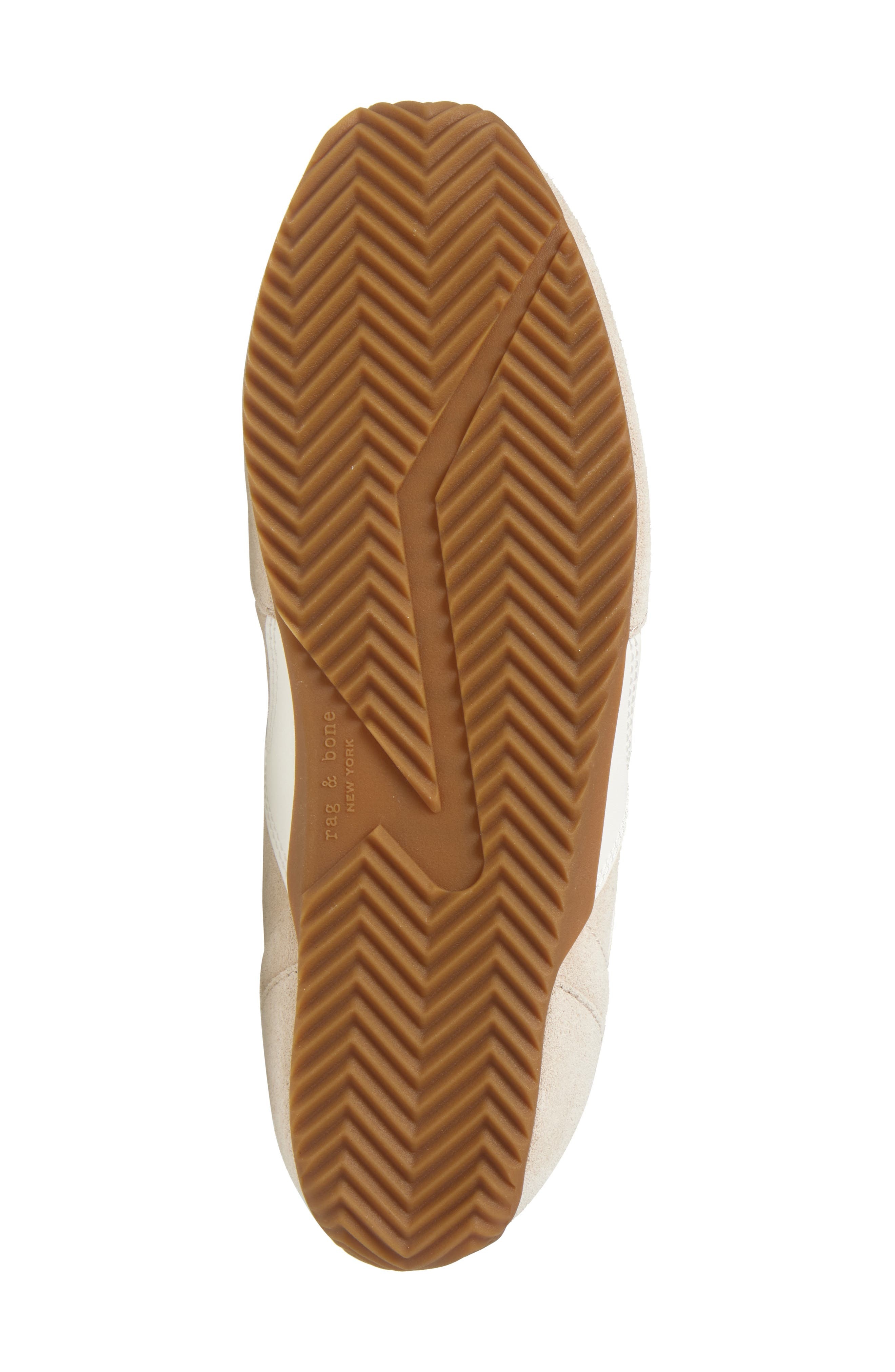 rag & bone Retro Runner Slim Ultra Sneaker in Macadamia Suede at Nordstrom - 6