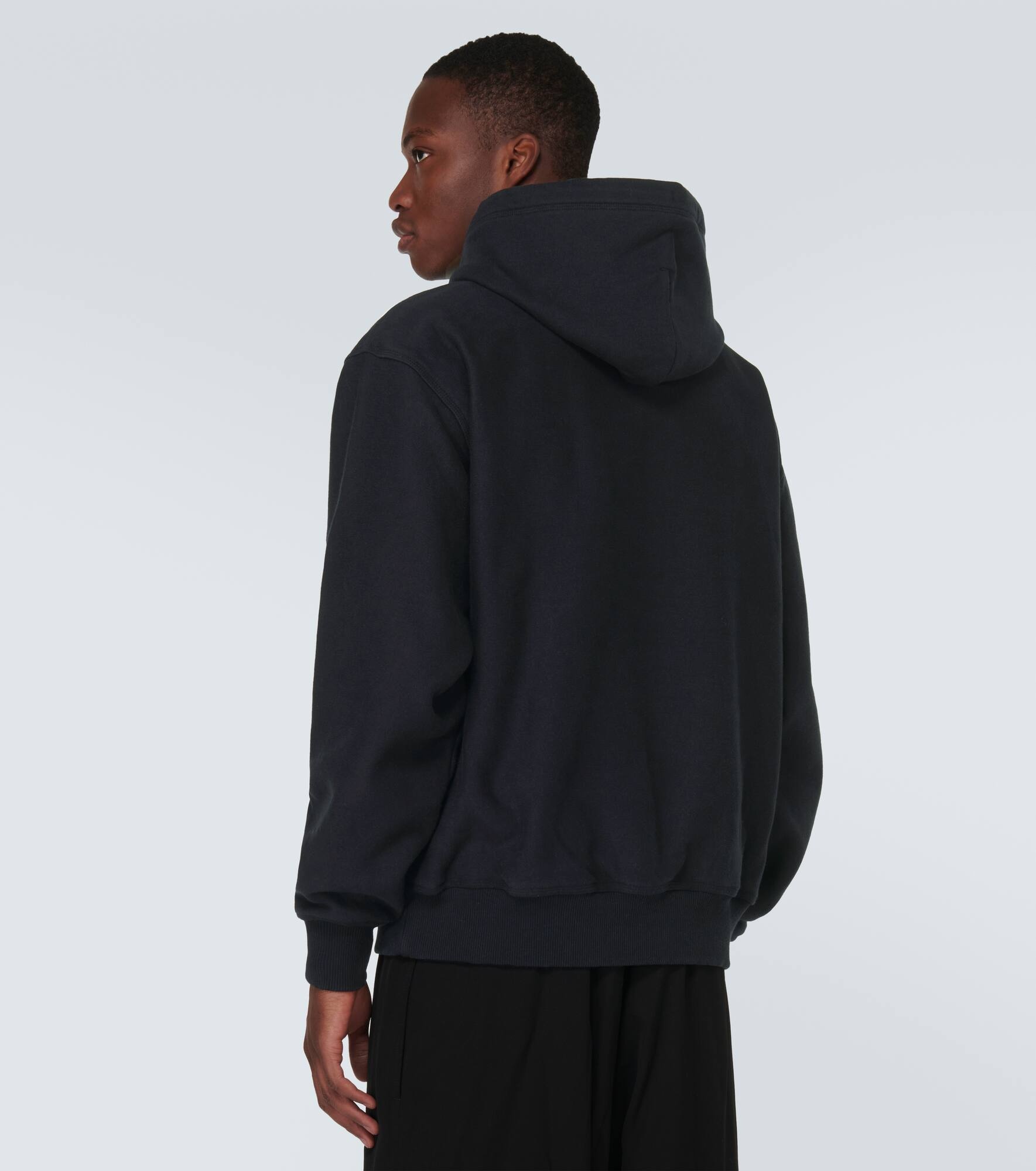 Cotton jersey hoodie - 4