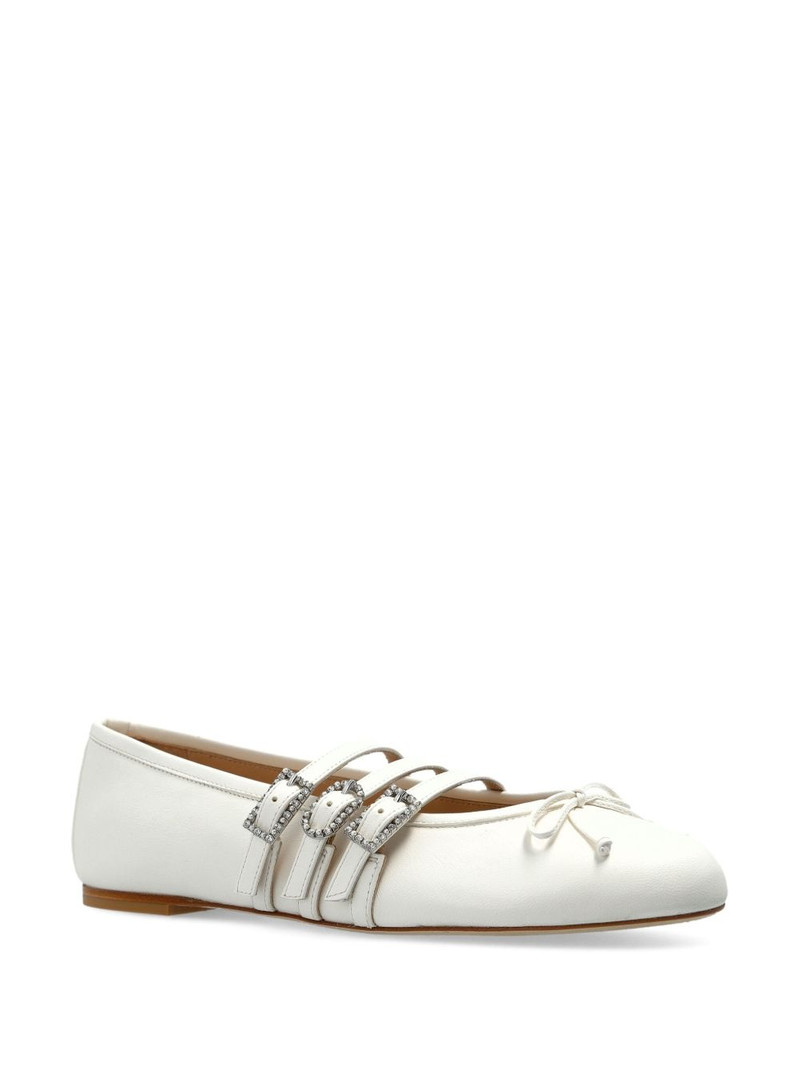 Stuart Weitzman Celeste buckle-embellished ballet flats outlook