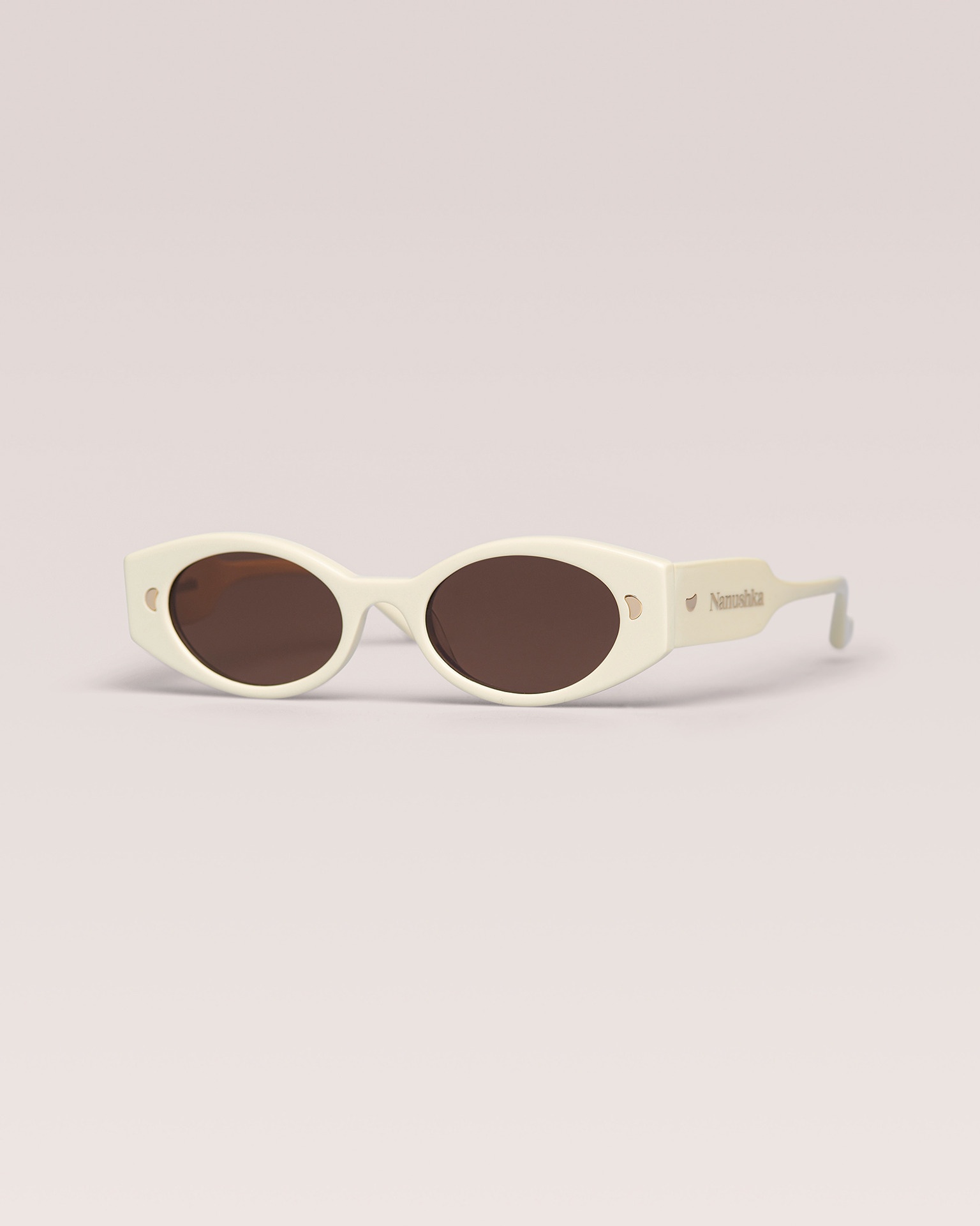 MILLIE - Bio-plastic slim sunglasses - Shell - 2