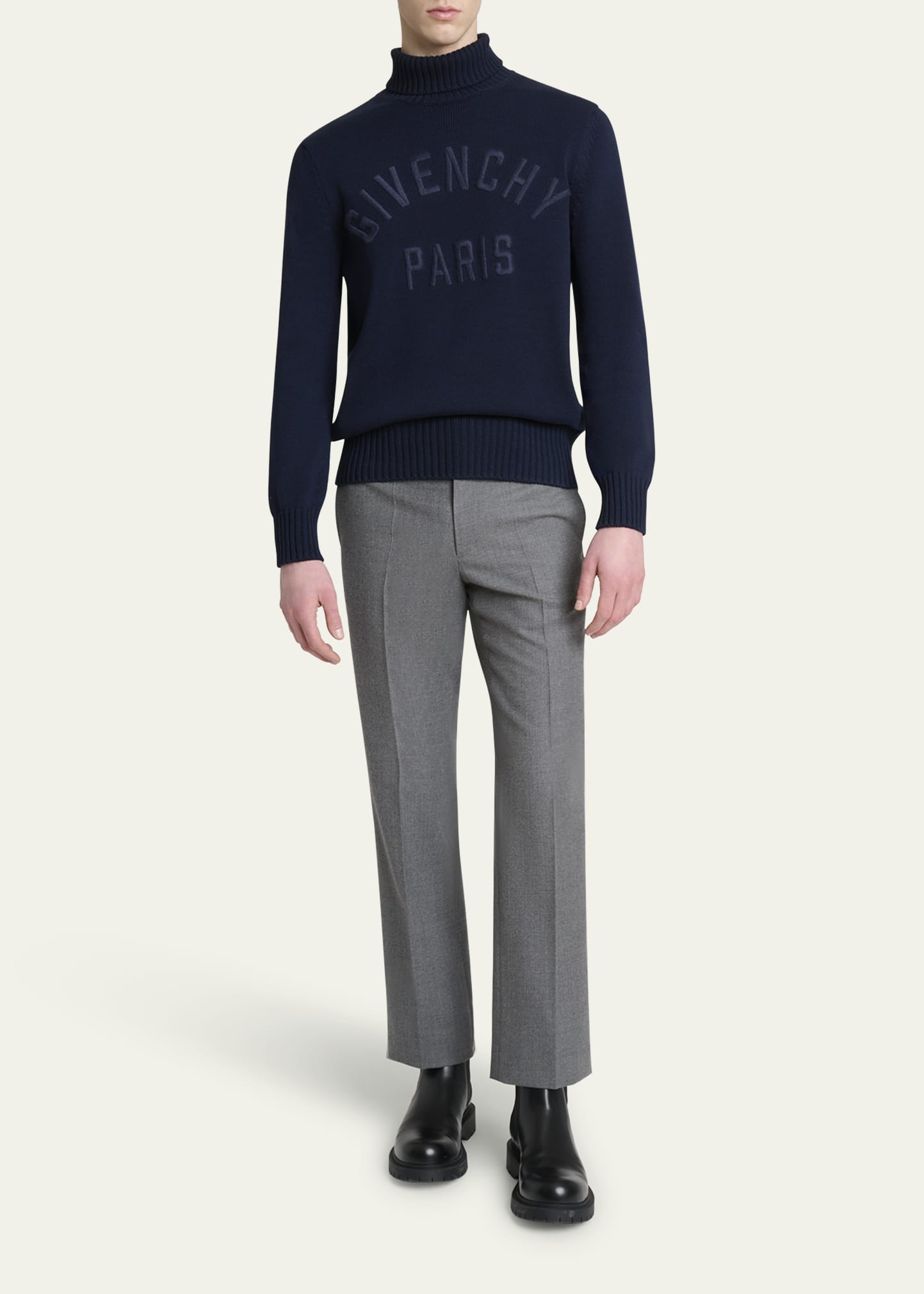 Men's Classic-Fit Formal Trousers - 2