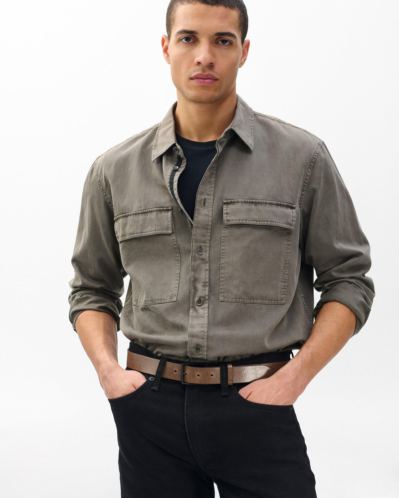 rag & bone Parker Leather Belt outlook