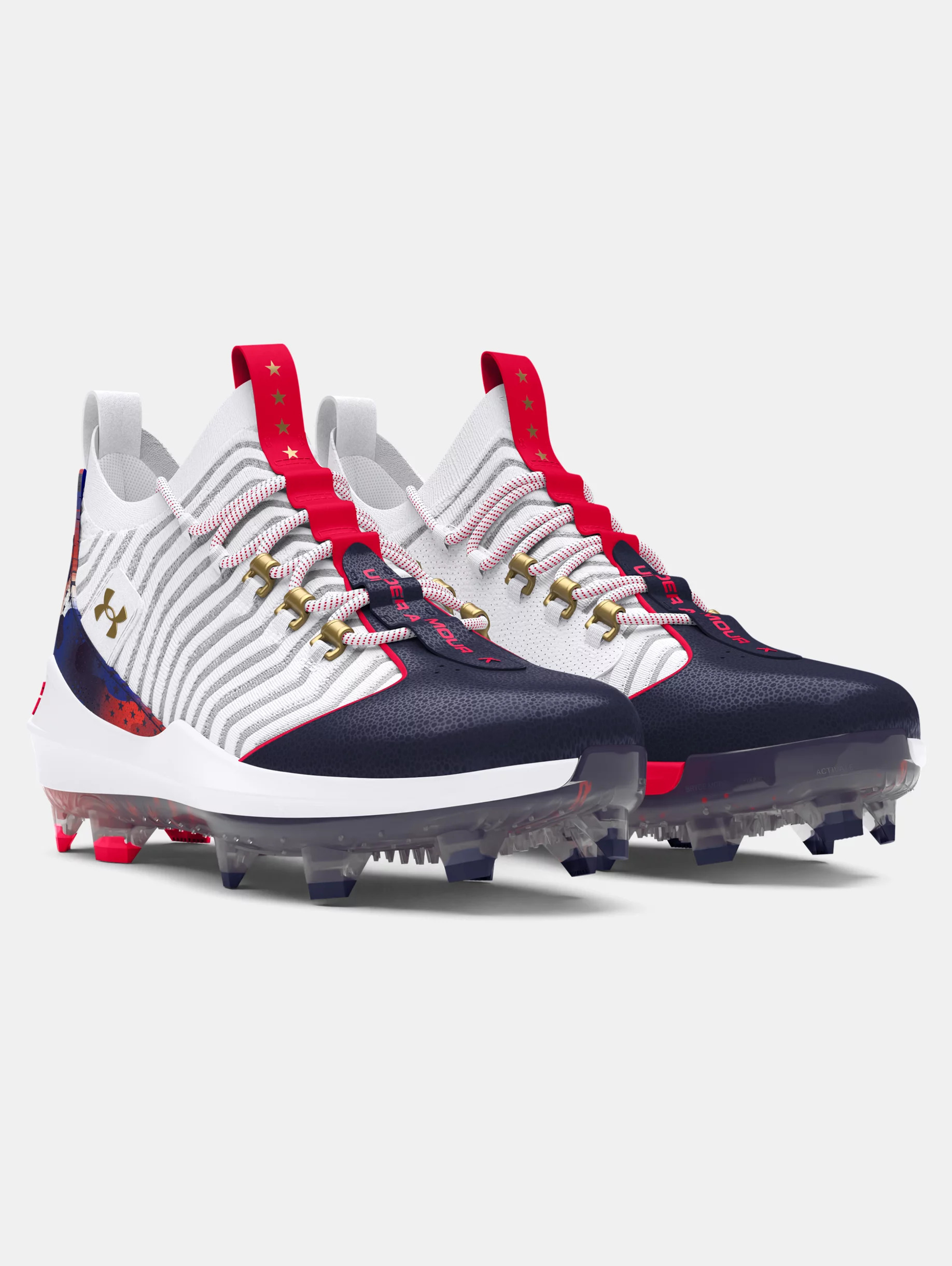Men's UA Harper 9 Pro TPU USA Baseball Cleats - 5