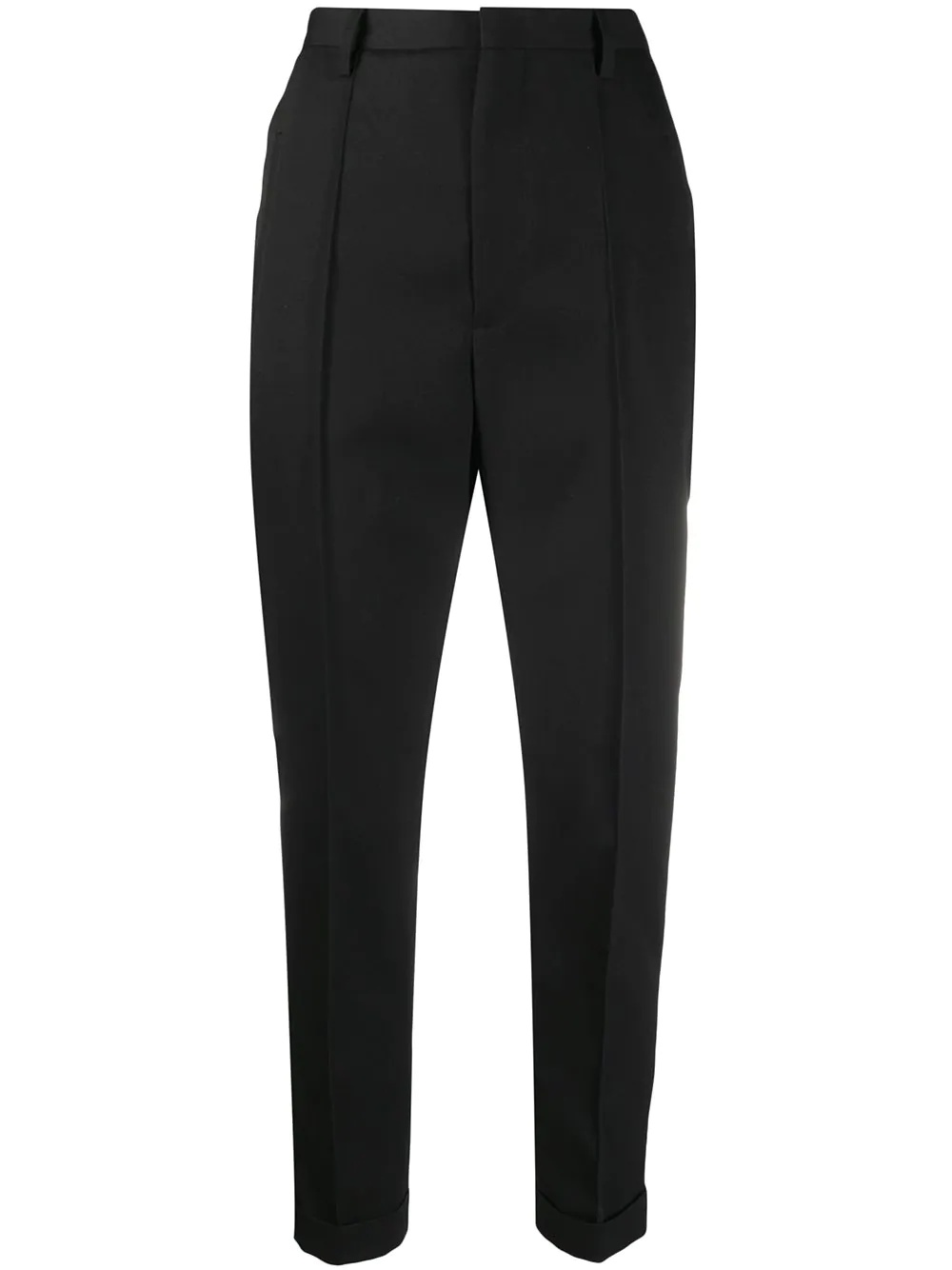 tailored cropped trousers - 1