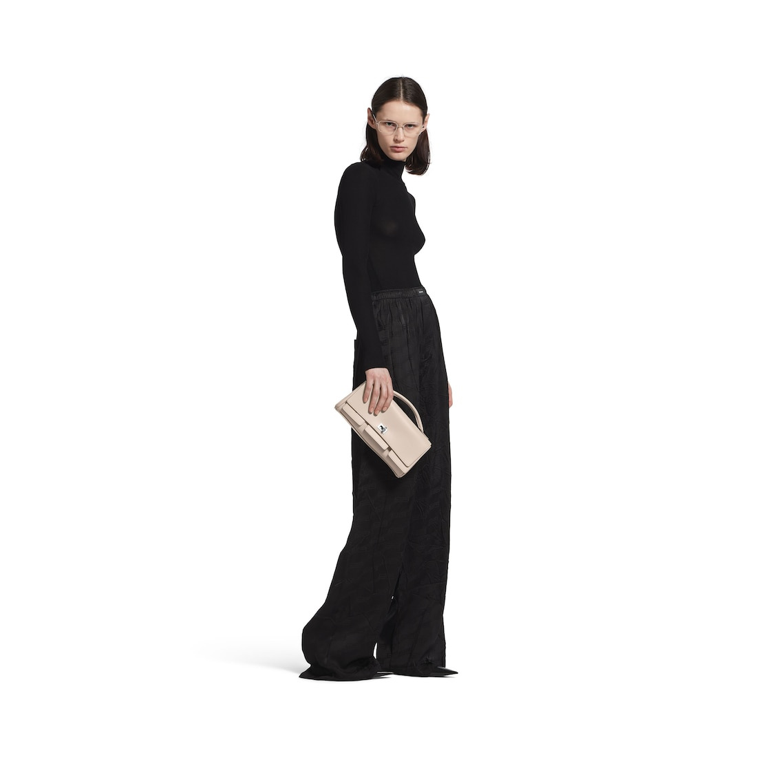 Women's Bel Air Small Clutch On Strap in Almond - 7