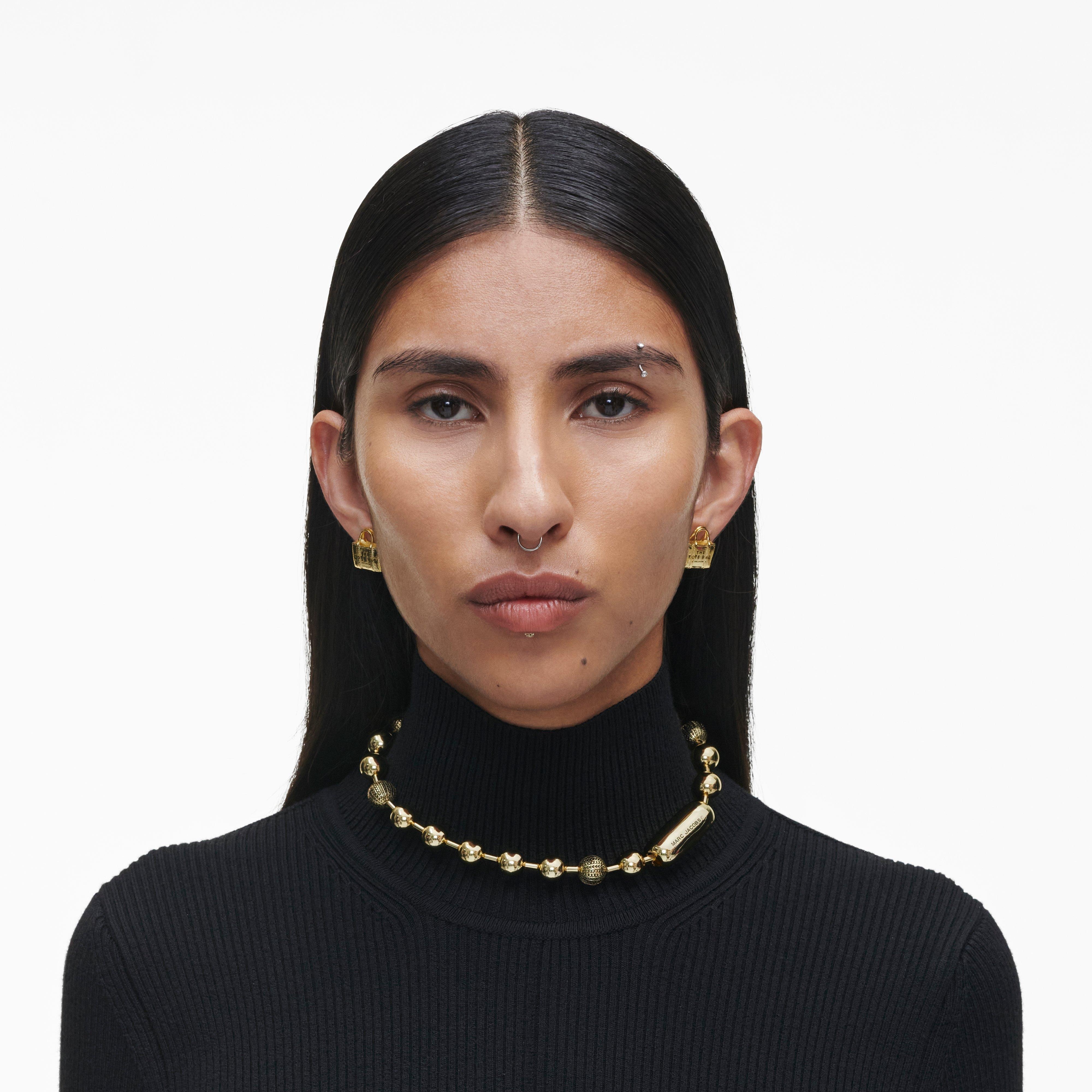 THE MONOGRAM BALL CHAIN NECKLACE - 2