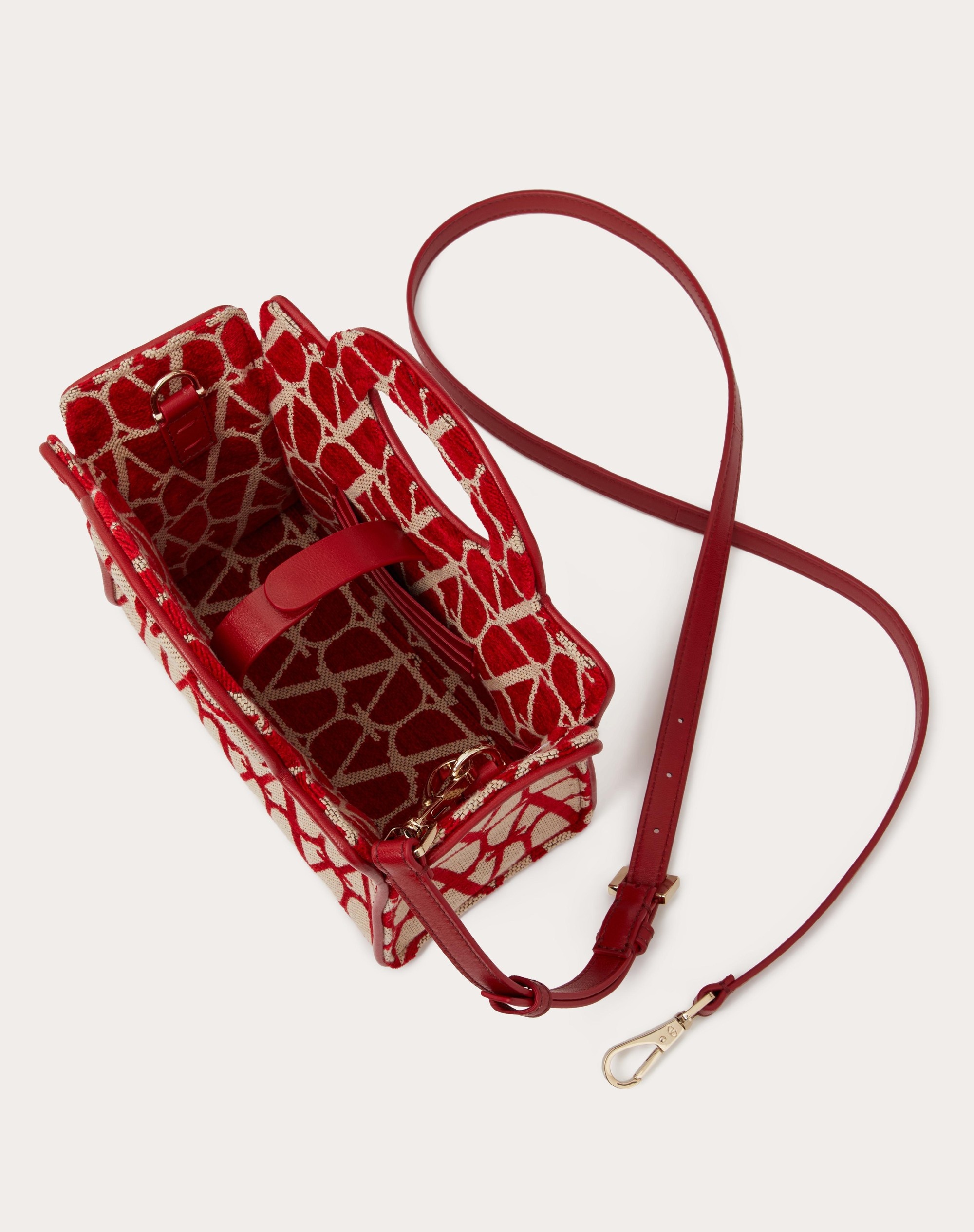 LE TROISIÈME MINI SHOPPING BAG IN TOILE ICONOGRAPHE - 5