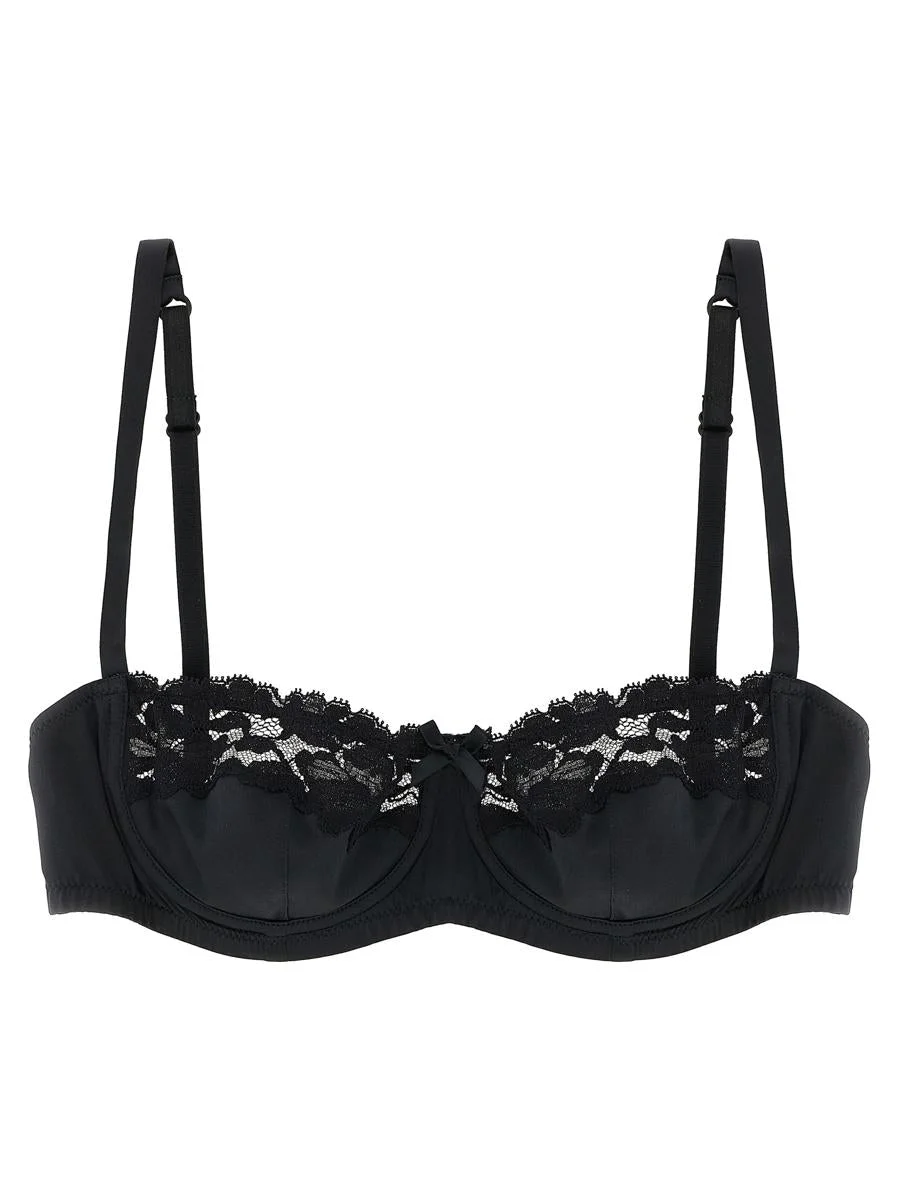 Dolce & Gabbana Bra In Silk And Lace - 1