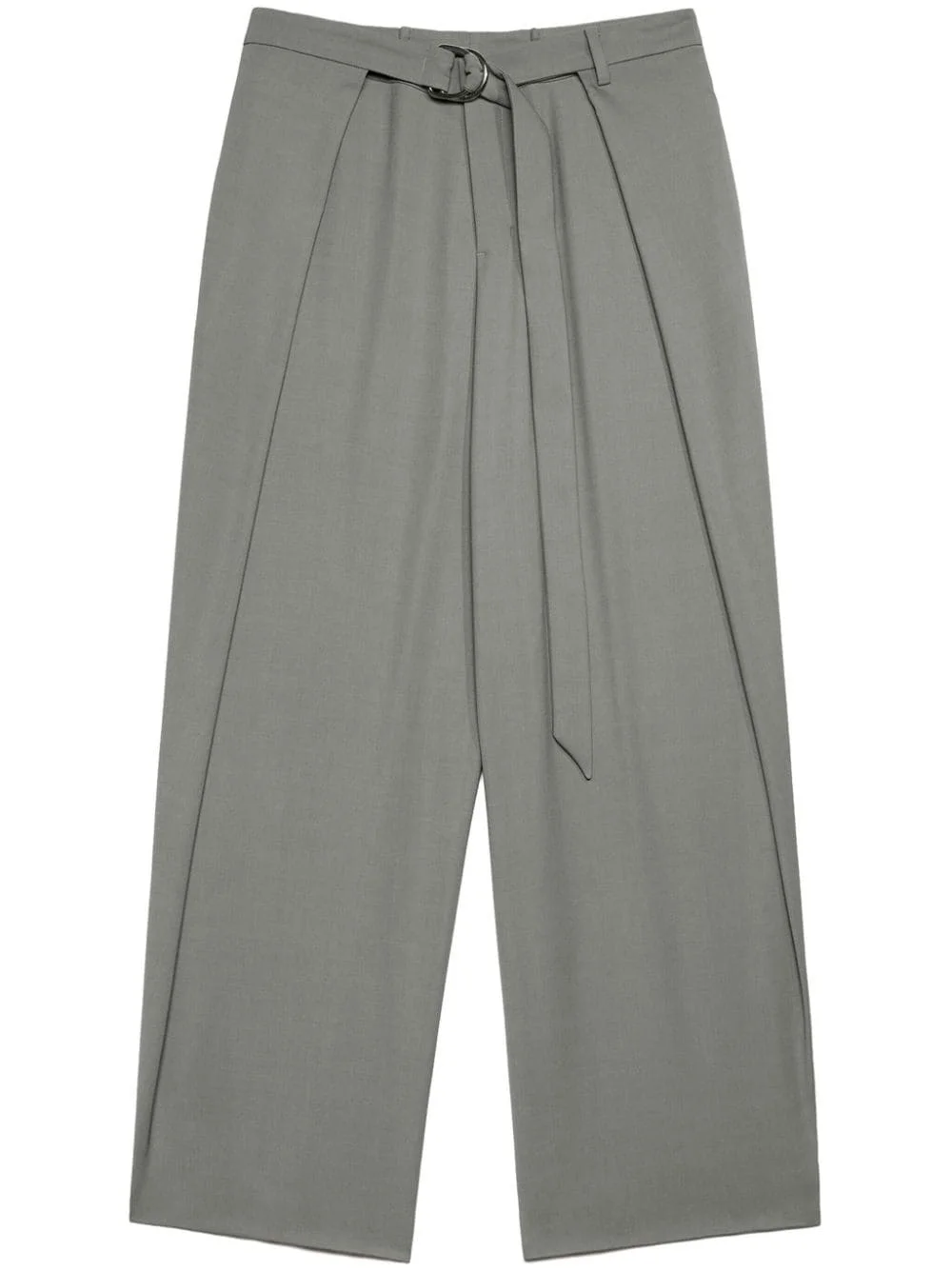 belted wide-leg trousers - 1