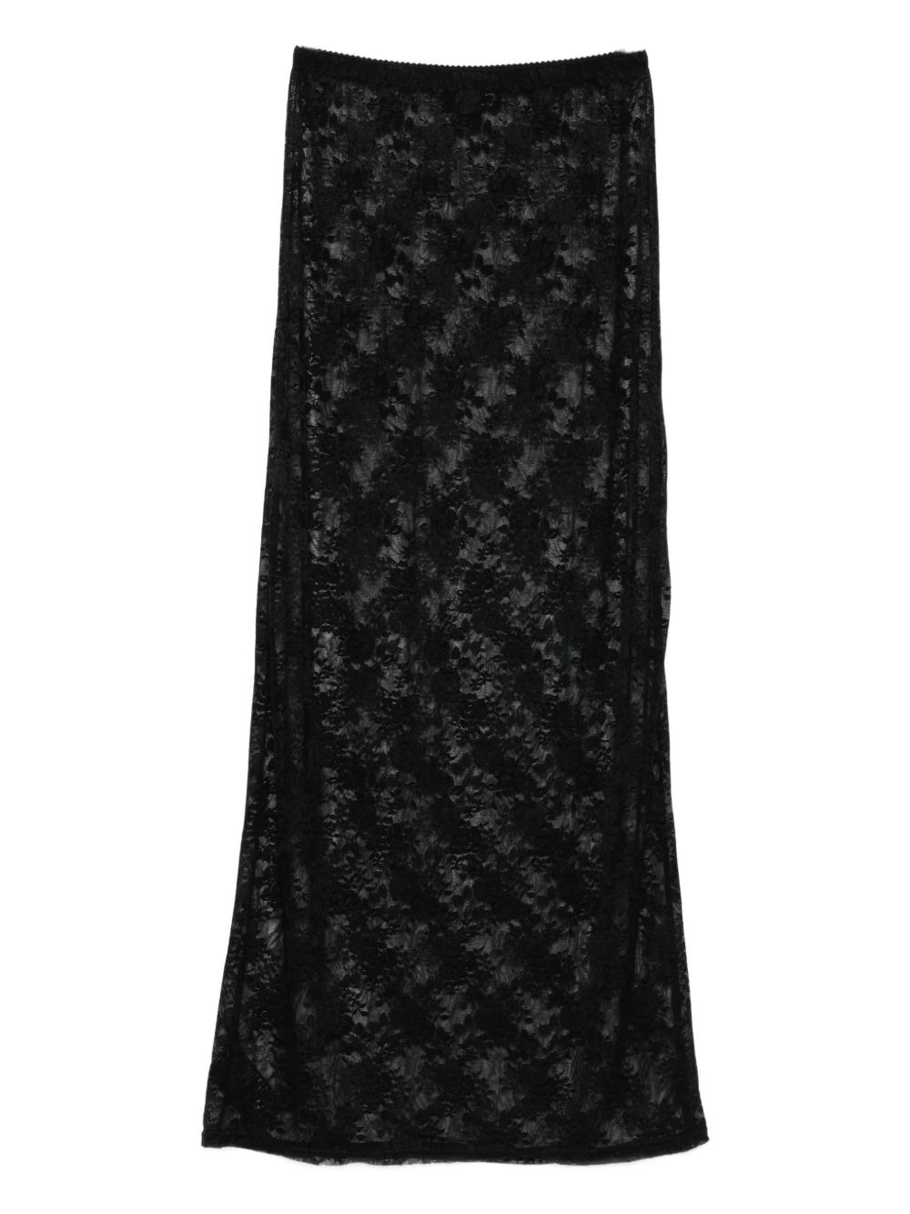 Veneda lace slip midi skirt - 2