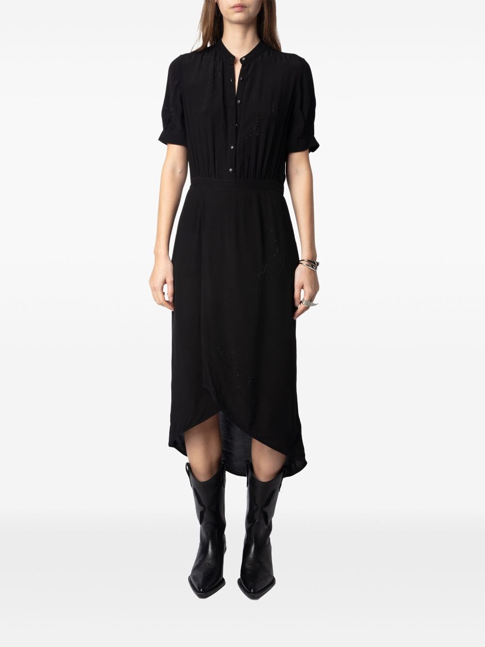 Romaz Strass midi dress - 2