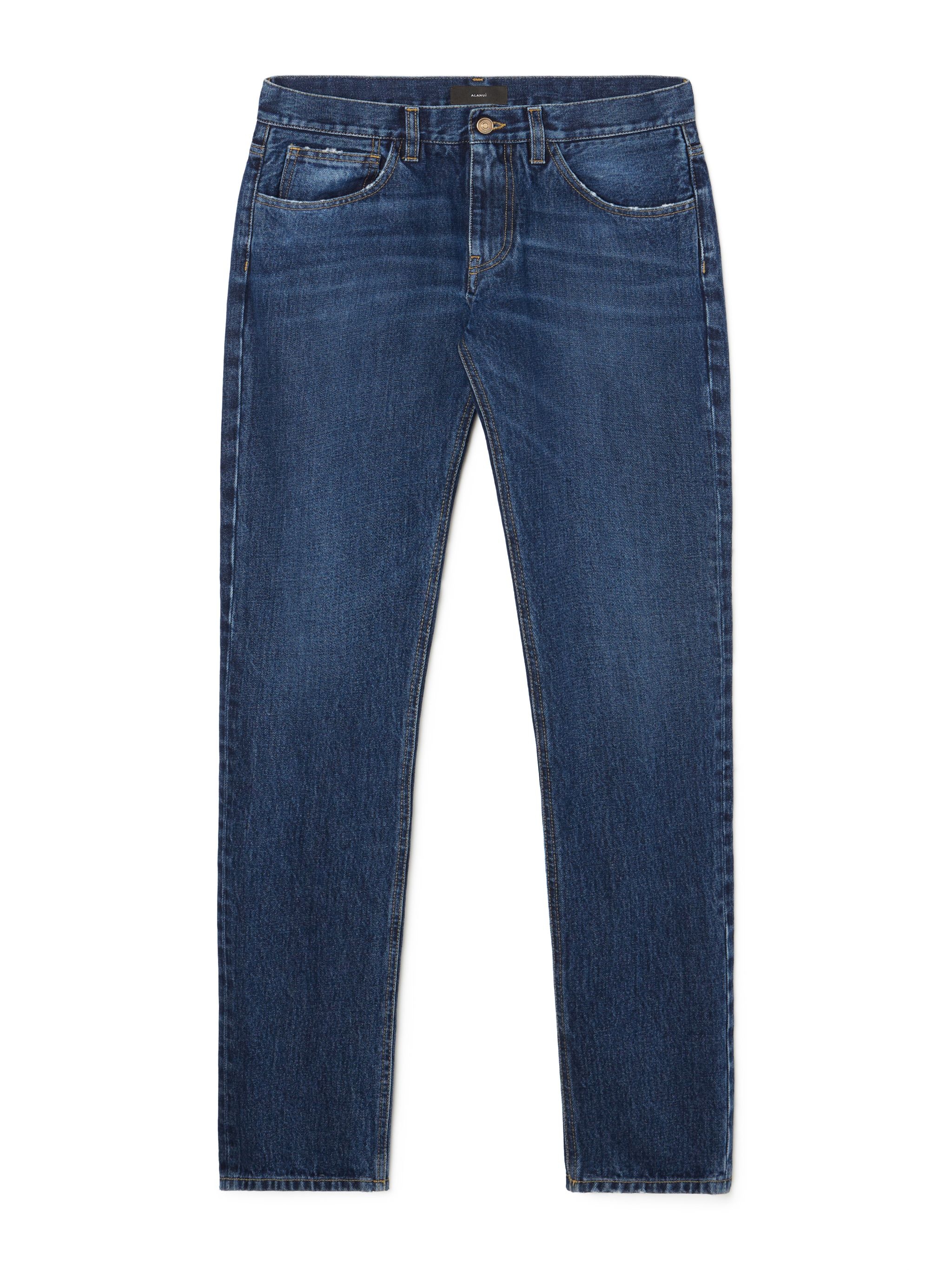 Deep Ocean Denim Pants - 1