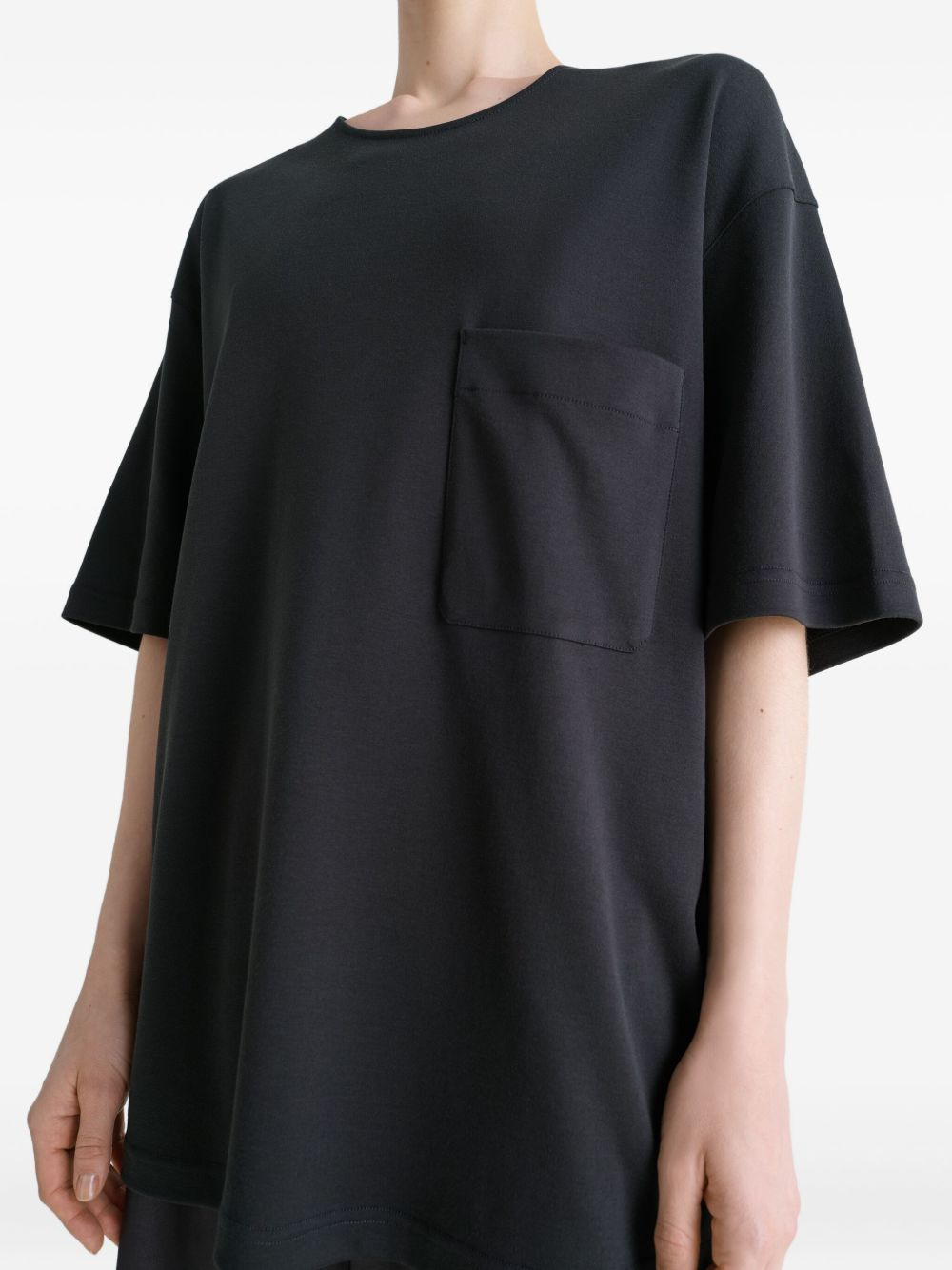 patch-pocket crewneck T-shirt - 5