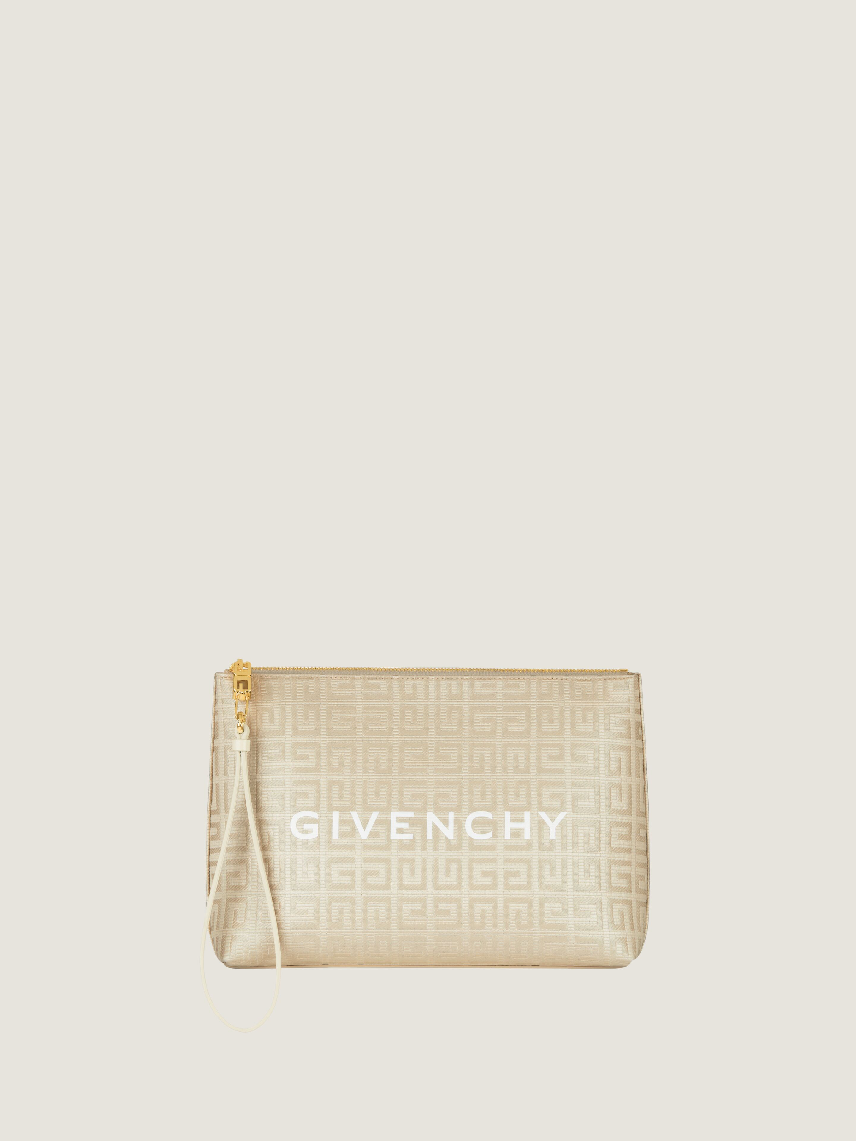GIVENCHY TRAVEL POUCH IN 4G COATED CANVAS - 1