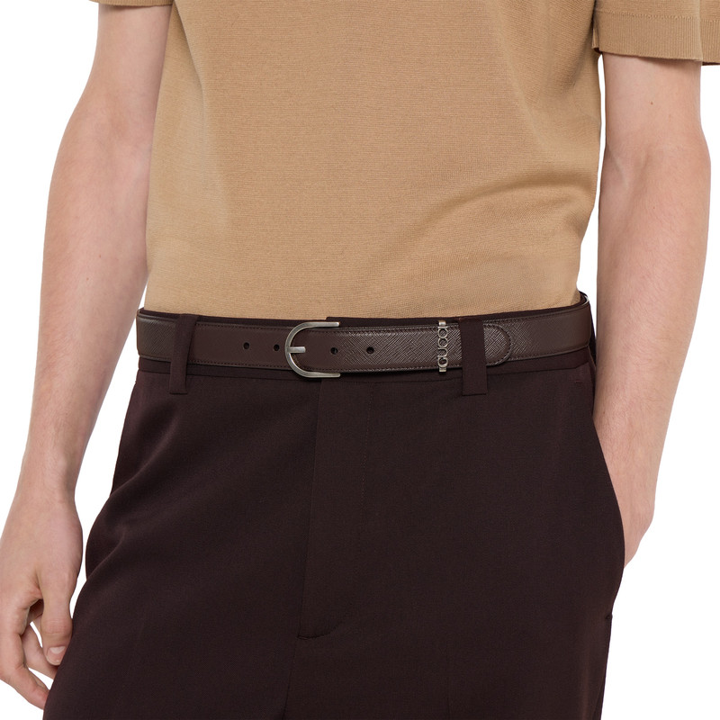 Belt with stirrup buckle 4