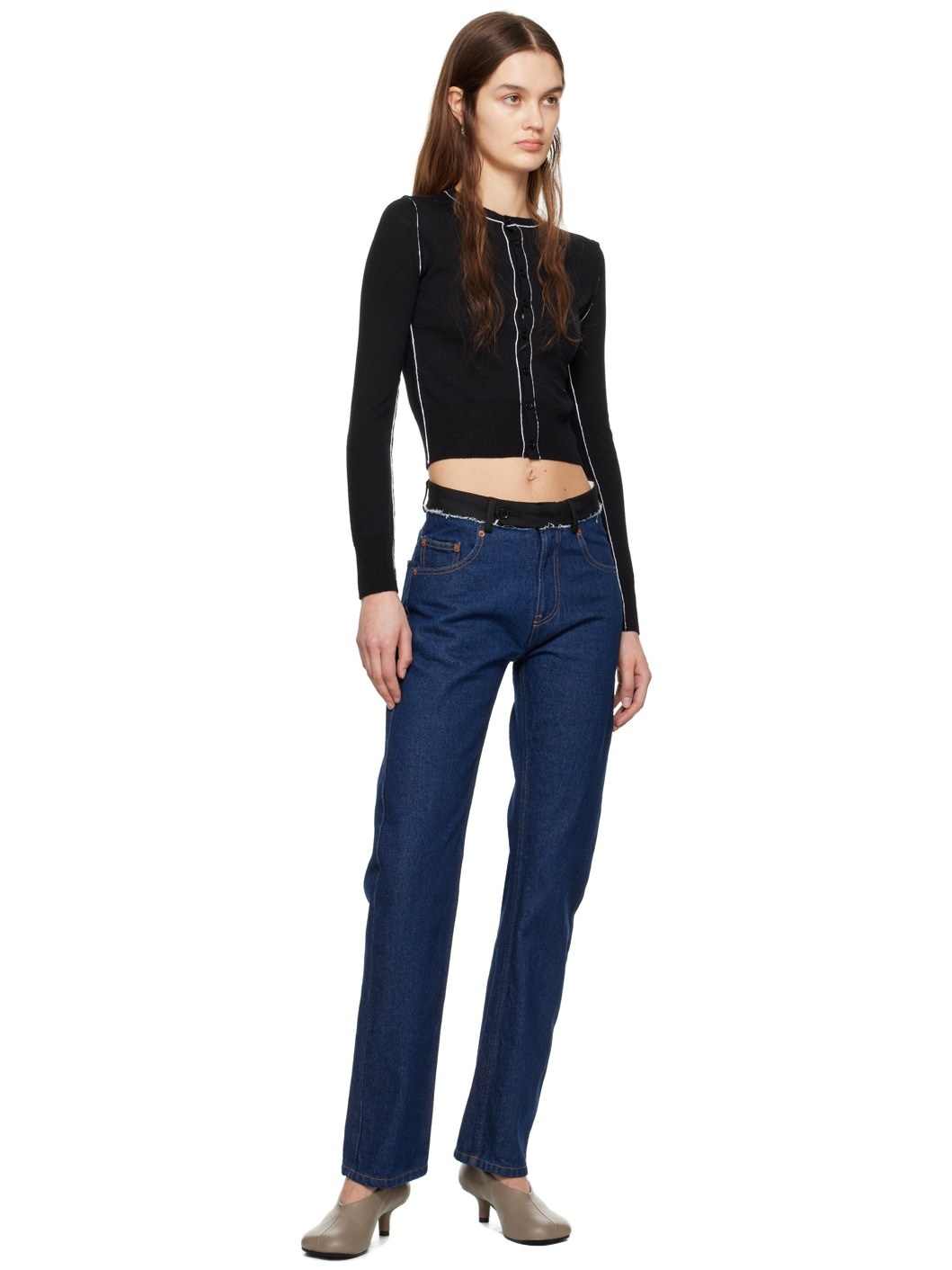 Indigo 5-Pockets Jeans - 4