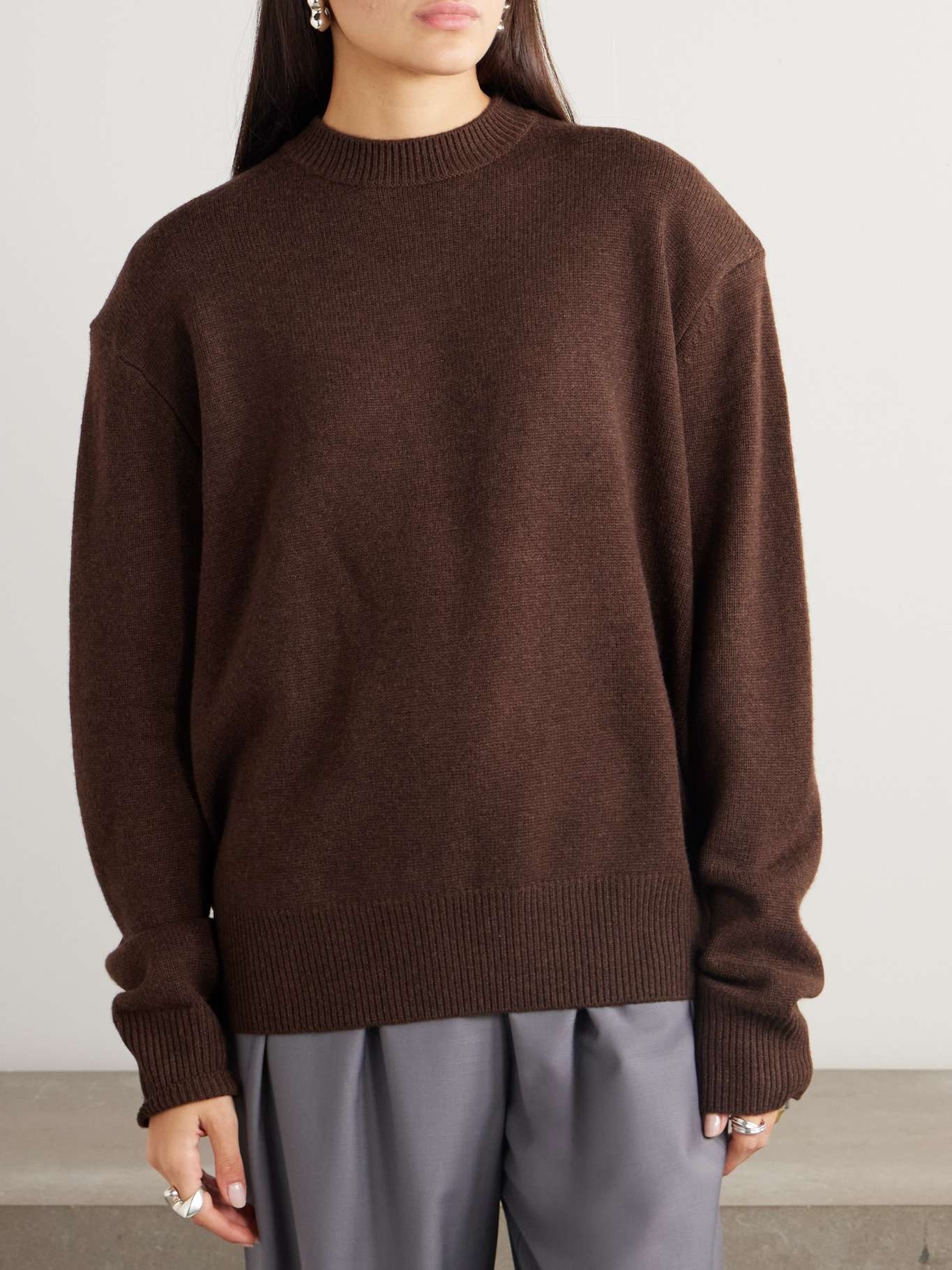 Rafaela oversized merino wool and cashmere-blend sweater - 3