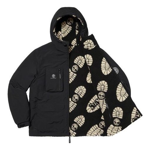 Supreme x Timberland Reversible Ripstop Jacket 'Black White' SUP-FW21-273 - 3