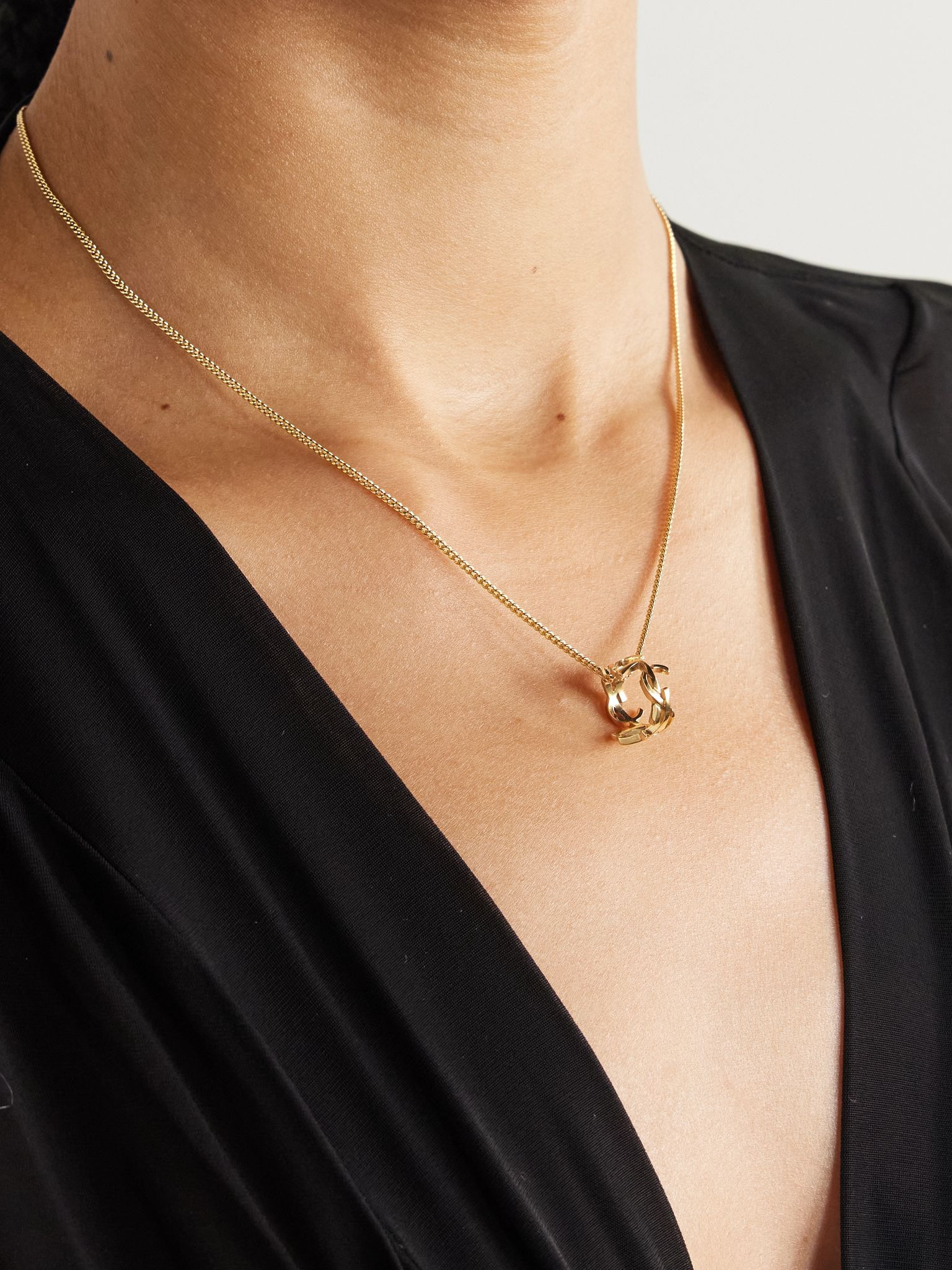 Gold-tone necklace Gold - 2