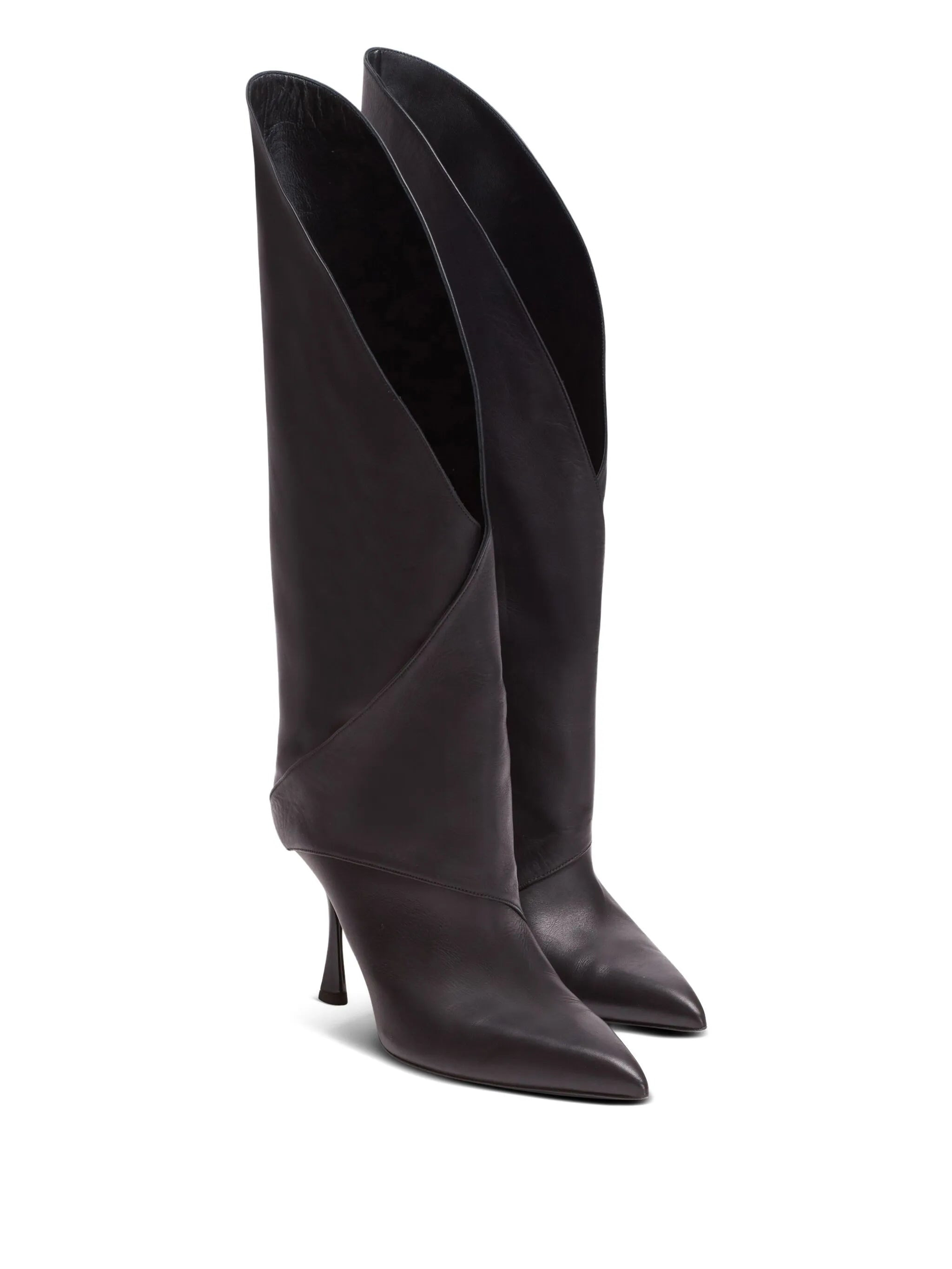 leather boots - 2