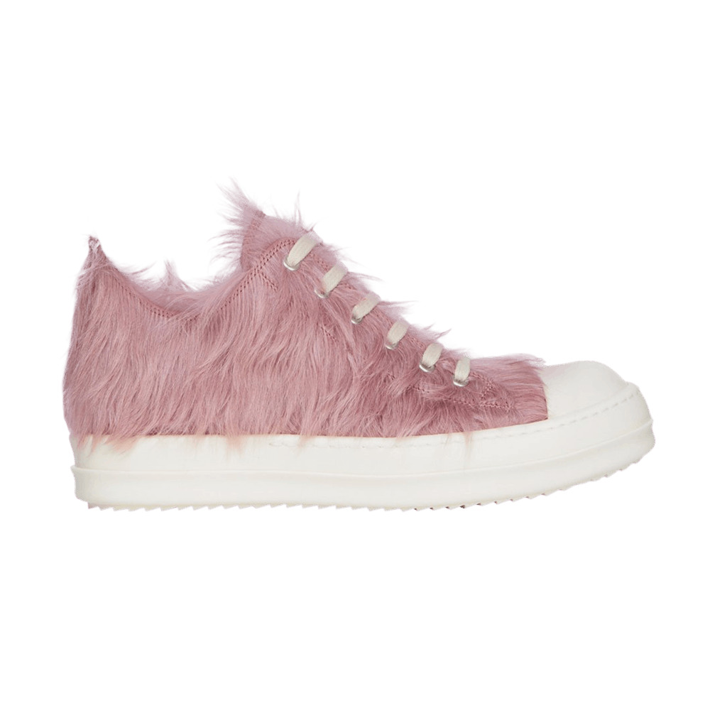 Rick Owens Wmns Lido Runway Low Sneaker 'Dusty Pink Cow Fur' - 1