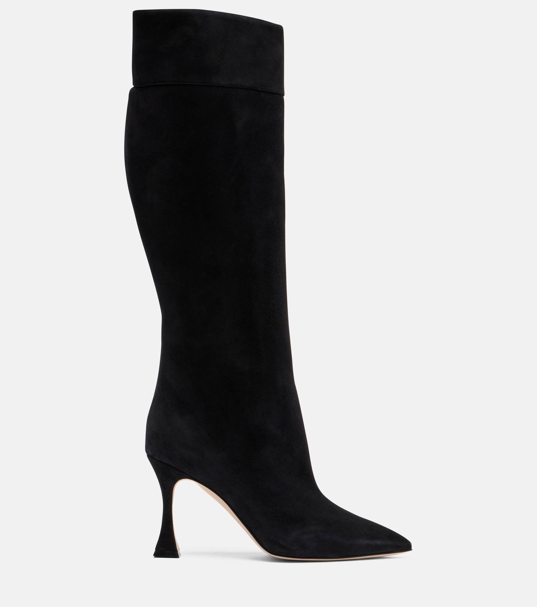 Miralone 90 suede knee-high boots - 4