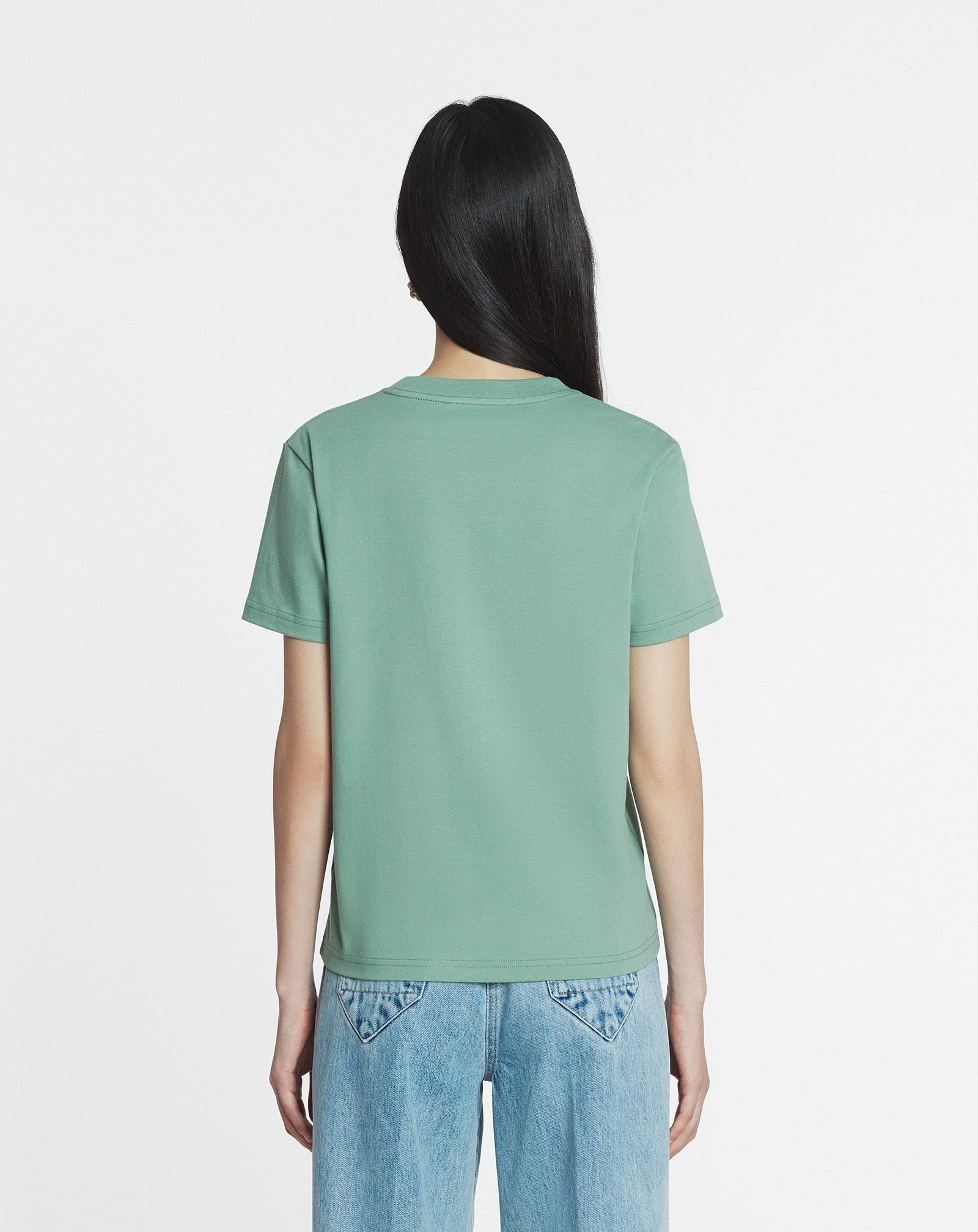 LANVIN EMBROIDERED T-SHIRT - 4