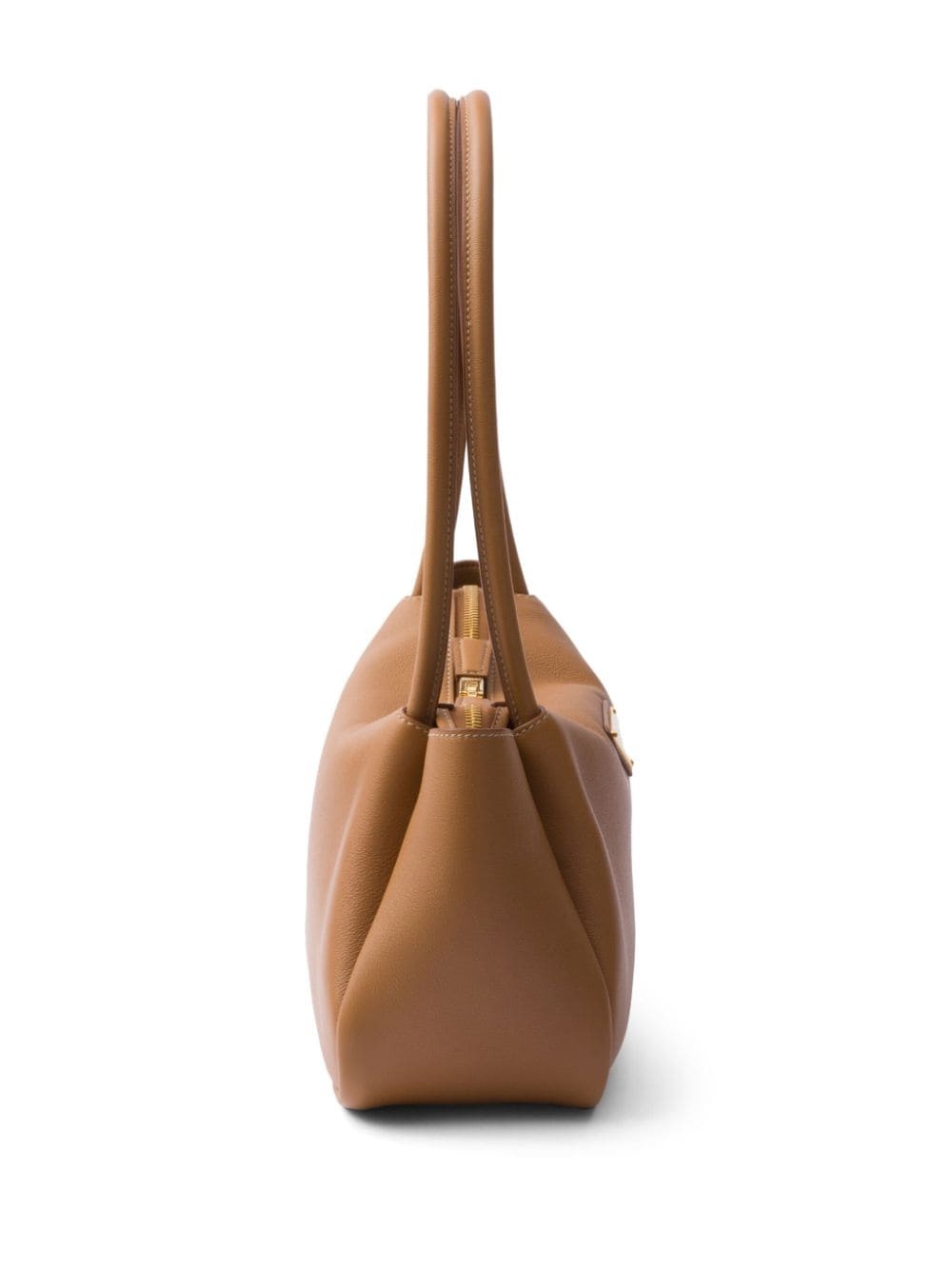 medium leather tote bag - 4