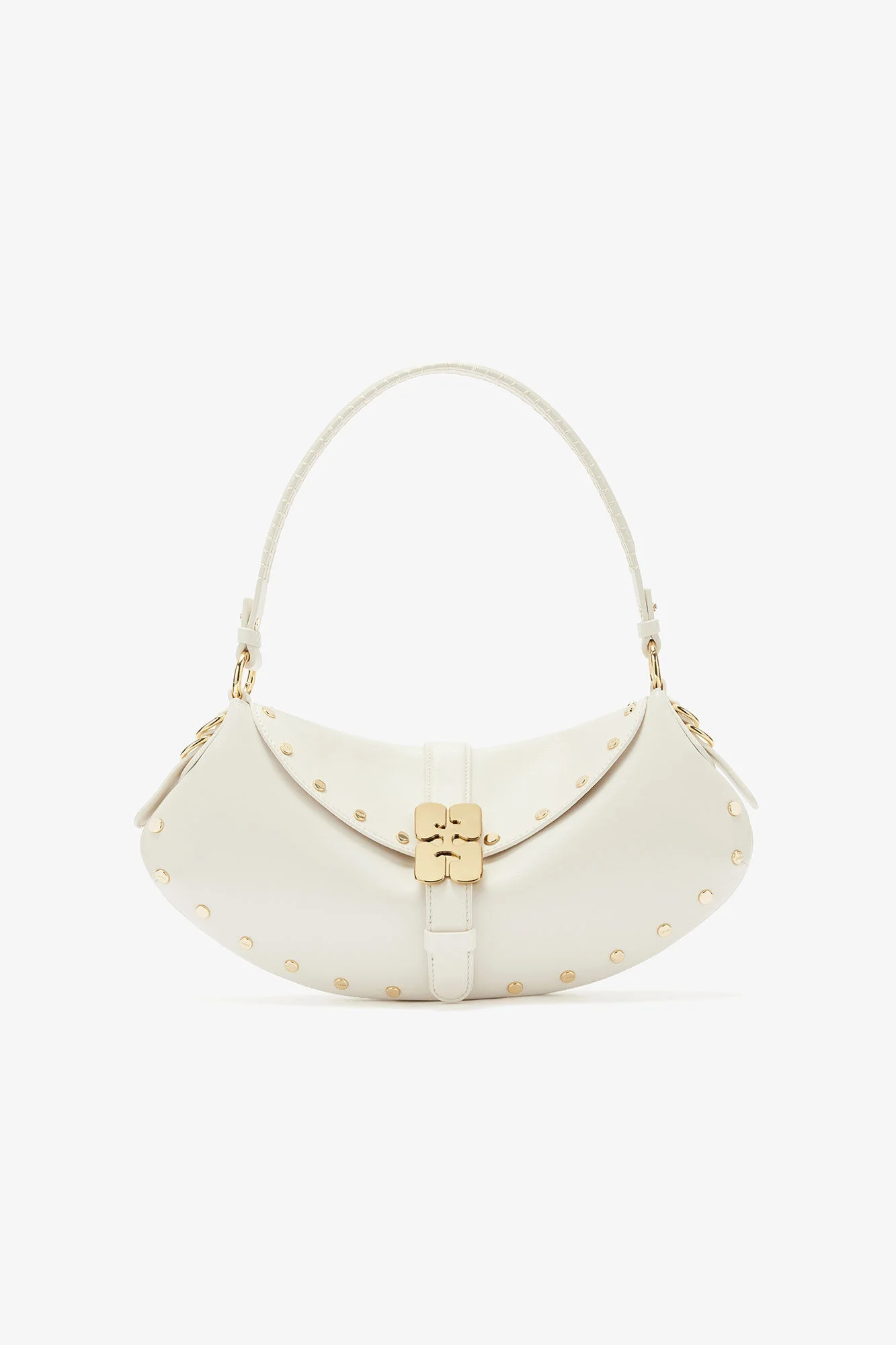 B-KAT BAG STUDS IN WHITE - 1