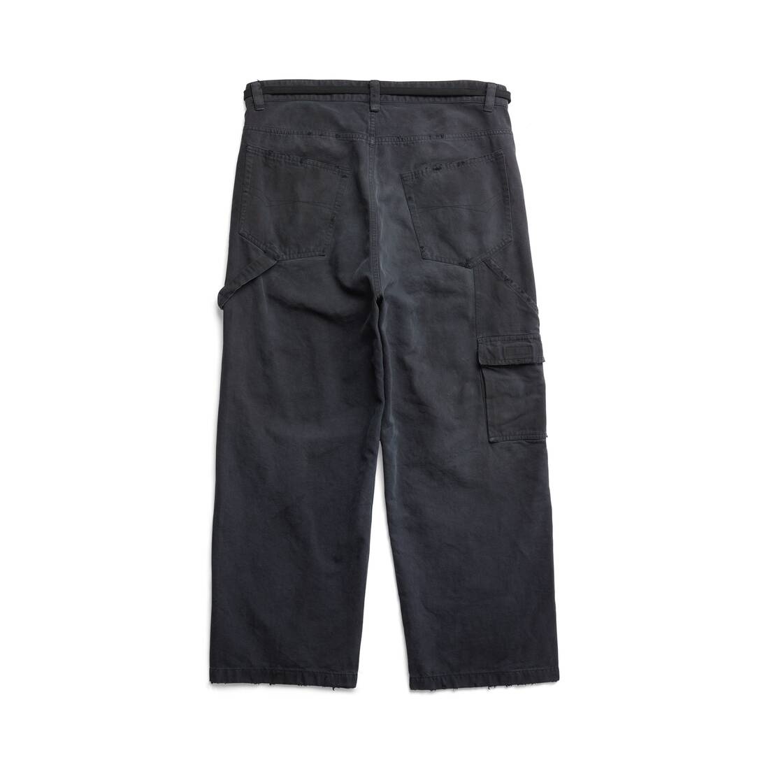 【関税&送料込】Balenciaga Black Stretch Nylon Ski Pant BALENCIAGA | String Belt Cotton Skater Pants | Men | Lane