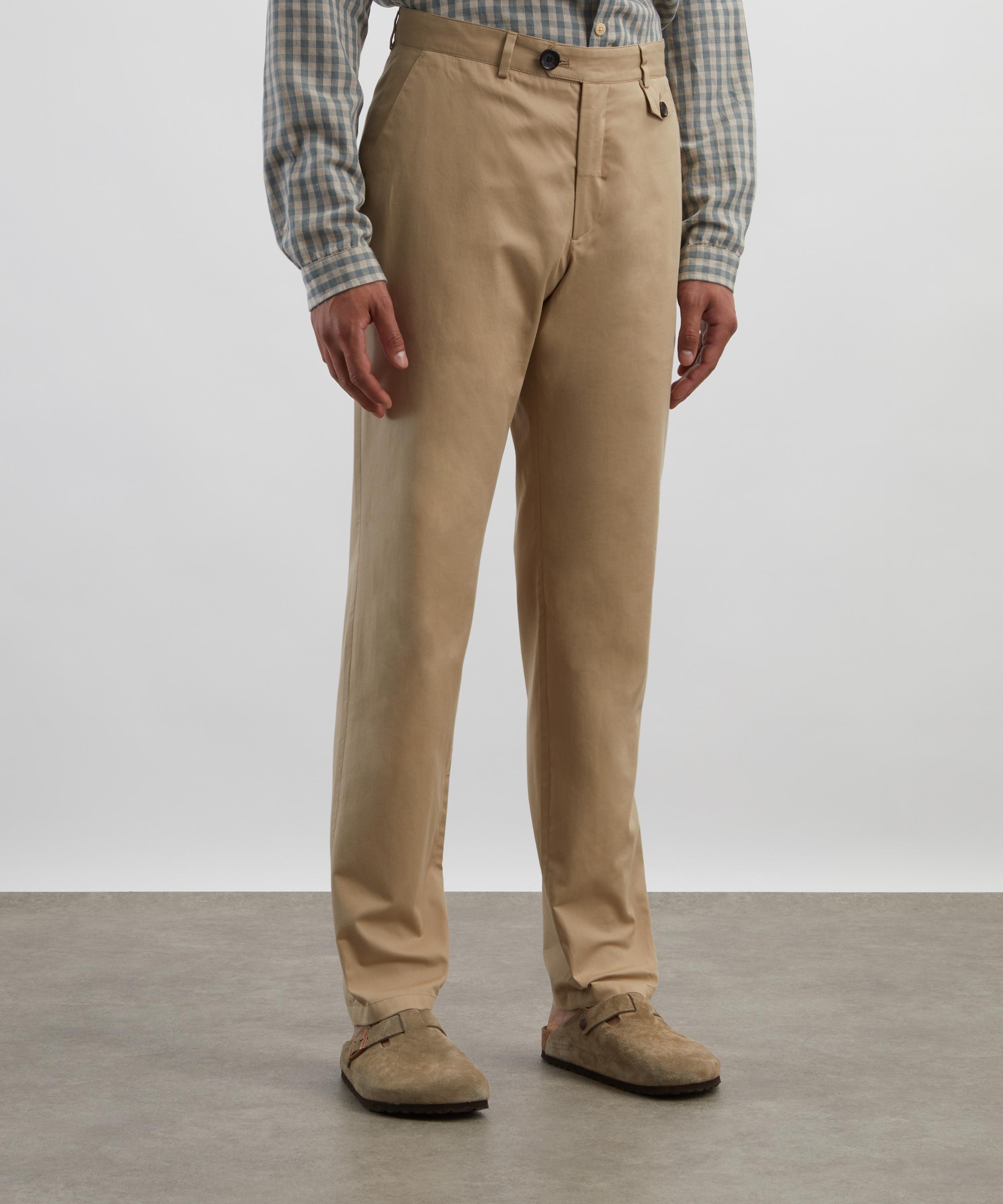 Ashdown Beige Fishtail Trousers - 3
