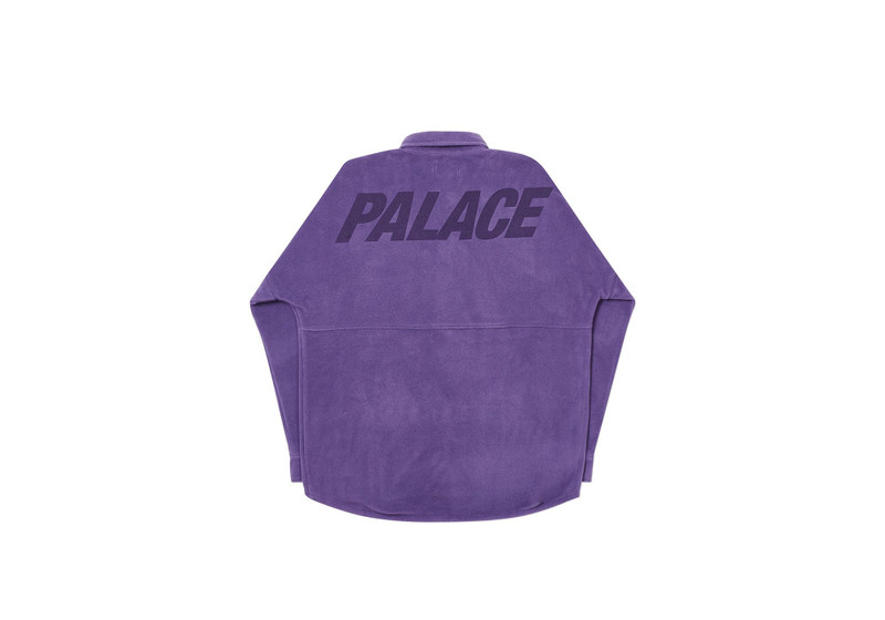 PALACE POLARTEC LAZER SHIRT INDIGO outlook