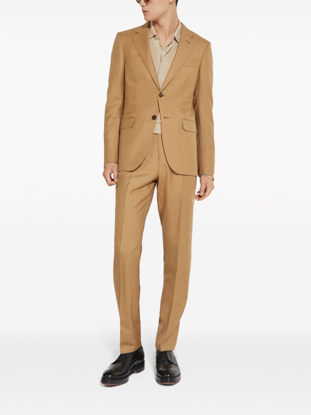 Oasi single-breasted cashmere suit - 2
