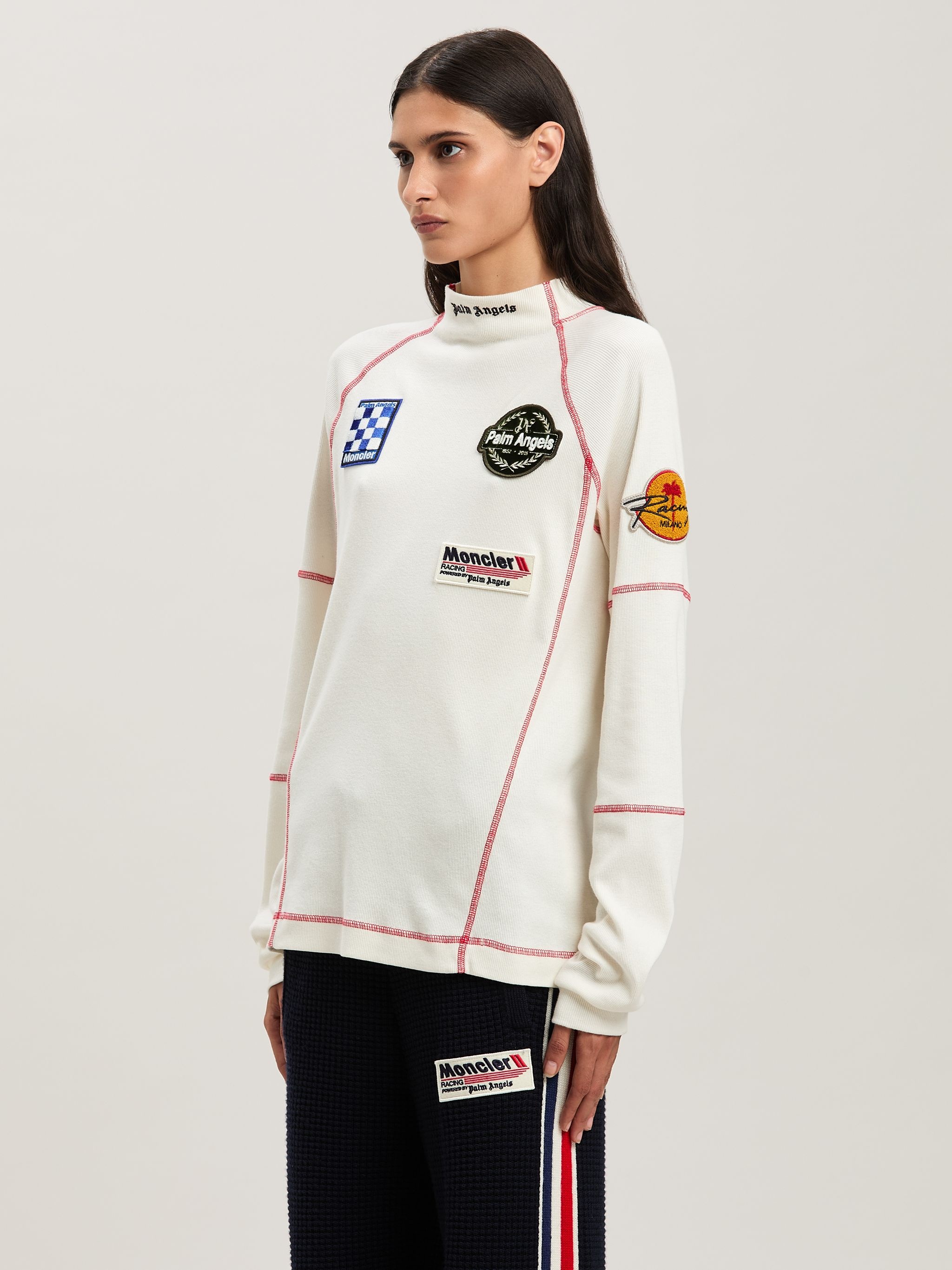 PAxMoncler long sleeves Racing T-shirt - 5