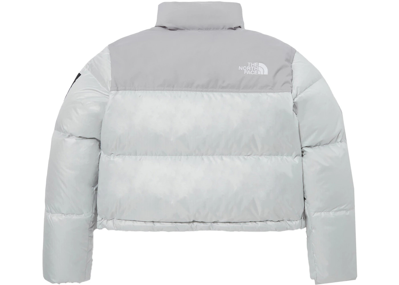 The North Face Women's Novelty Nuptse RDS Down Jacket Ice Gray - 2