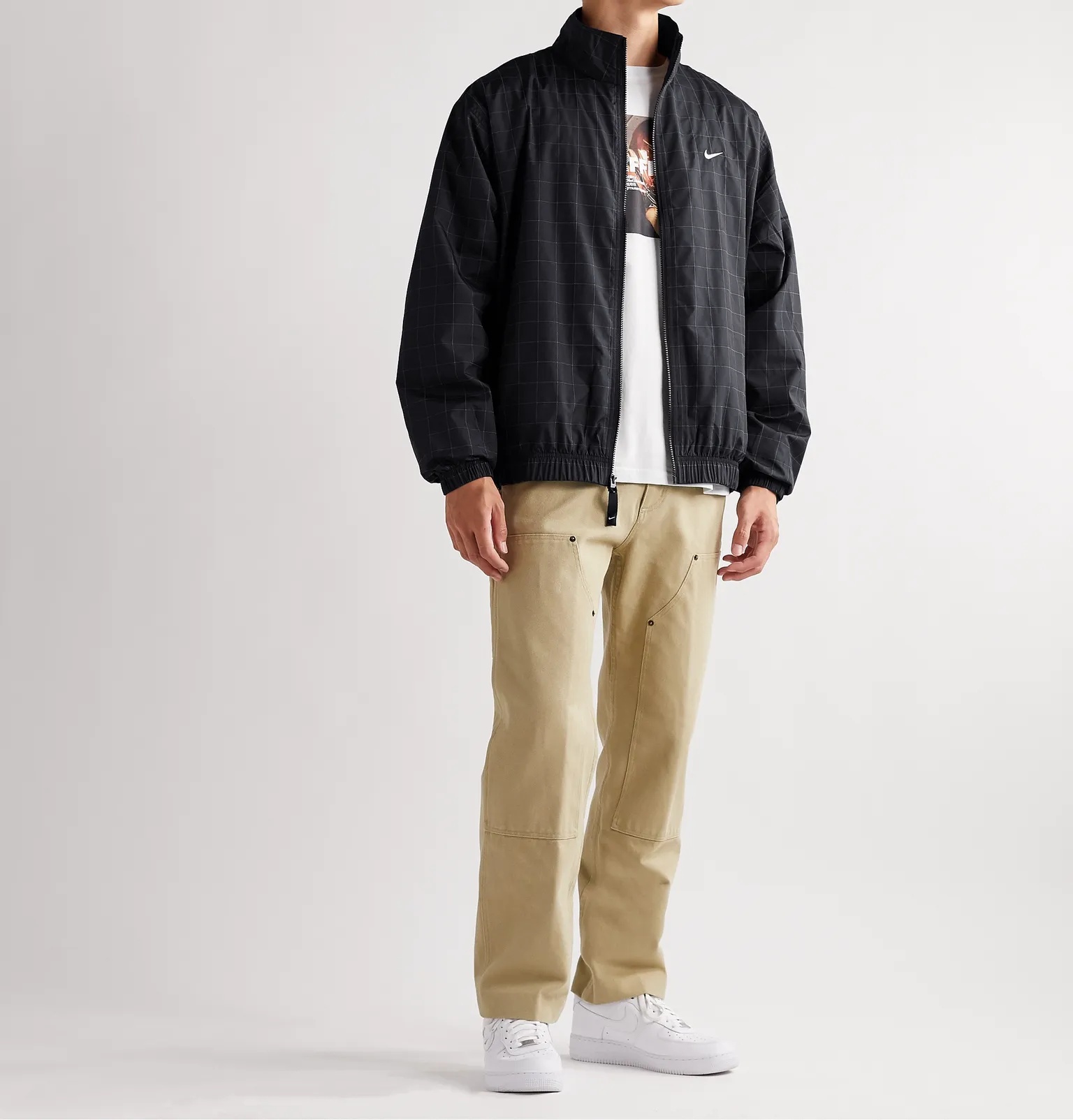 NikeLab Flash Reflective Checked Shell Track Jacket - 2