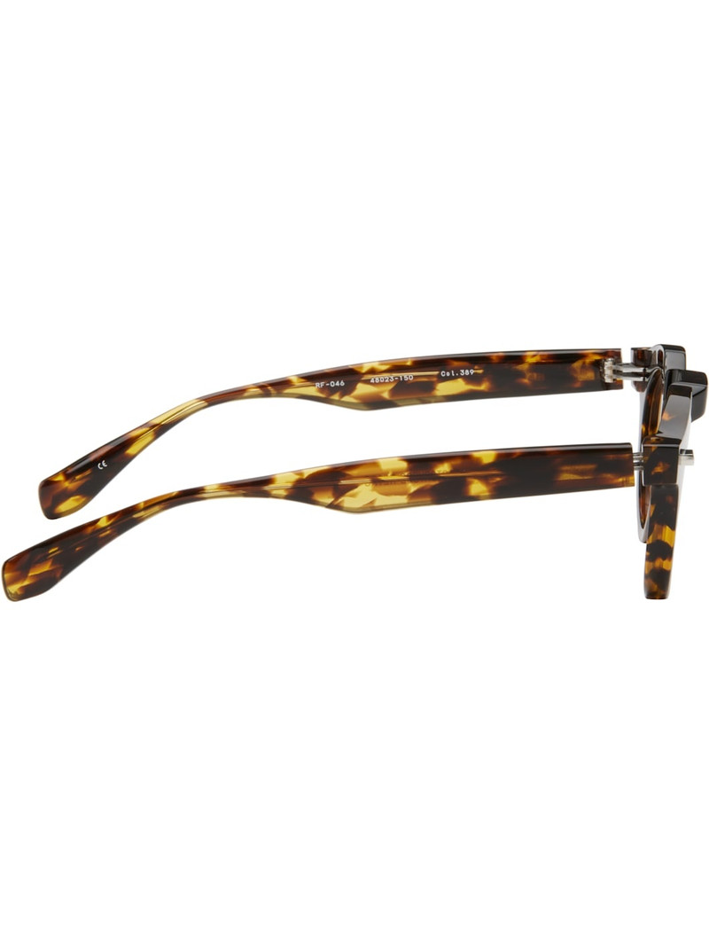 FACTORY900 SSENSE Exclusive Brown RF-046 Sunglasses outlook