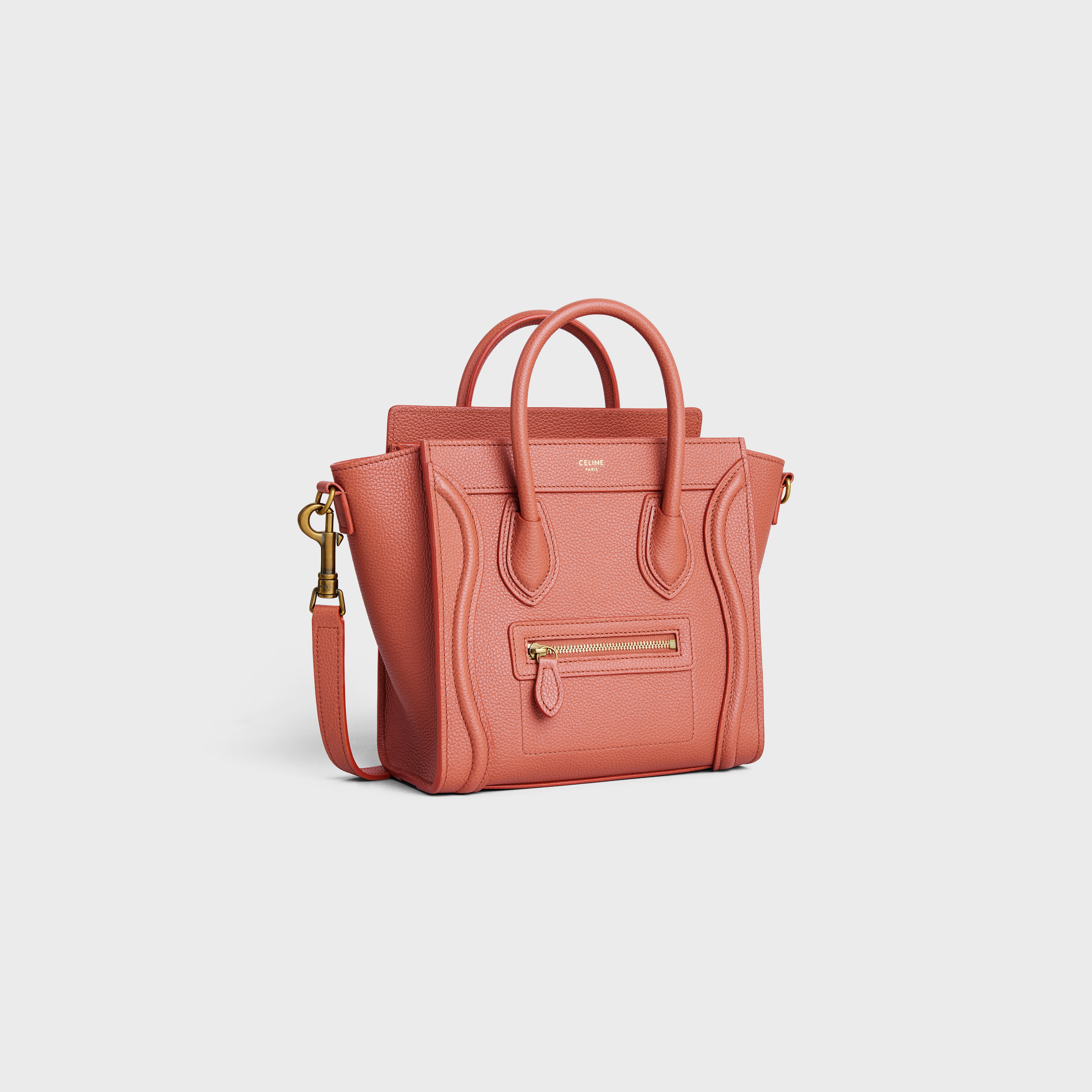 Nano Luggage bag in drummed calfskin - 2