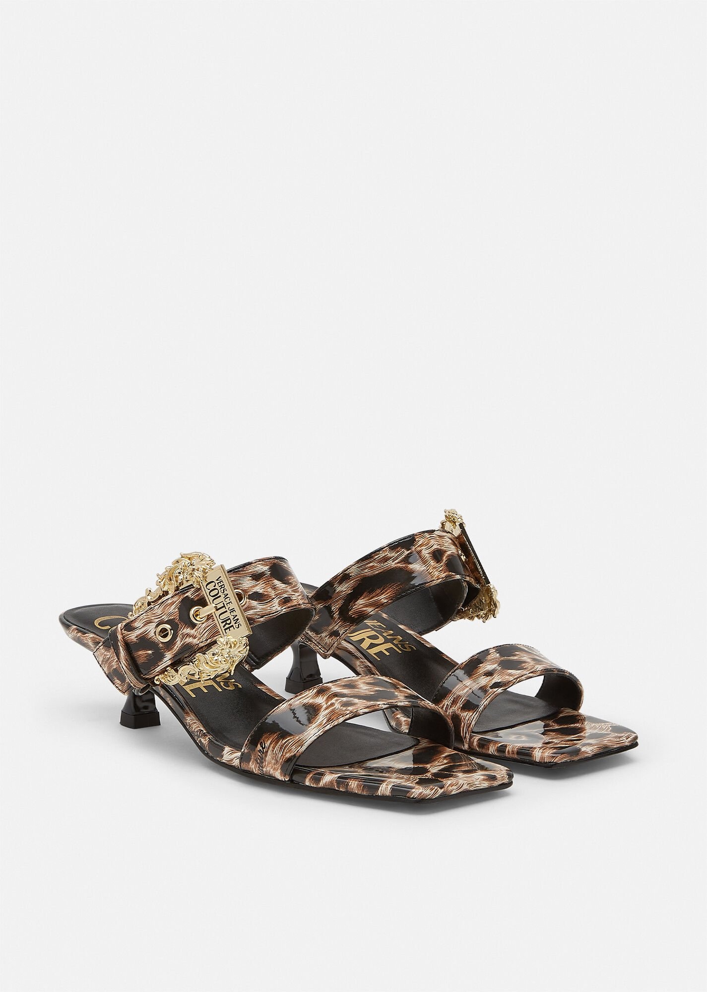 Regalia Baroque V-Emblem Mules - 3