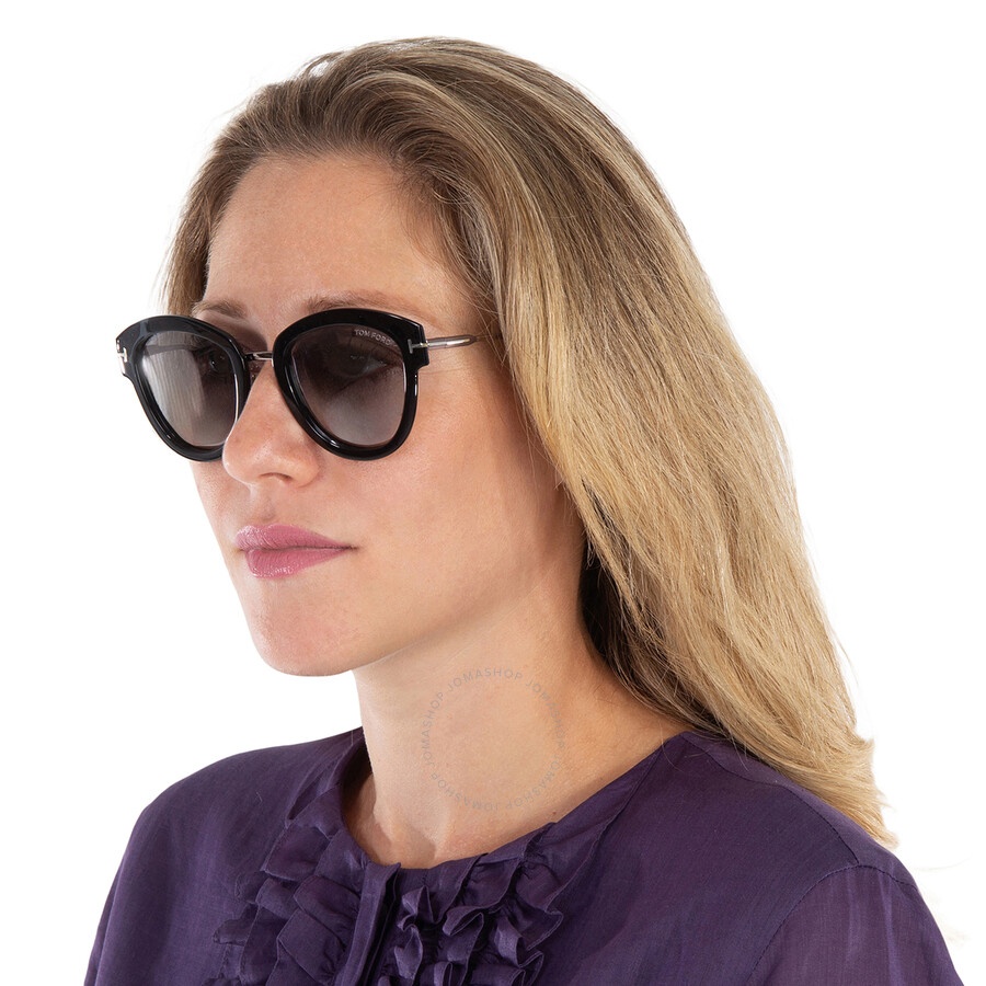 TOM FORD Open Box - Tom Ford Mia Smoke Mirror Round Ladies  display picture 1