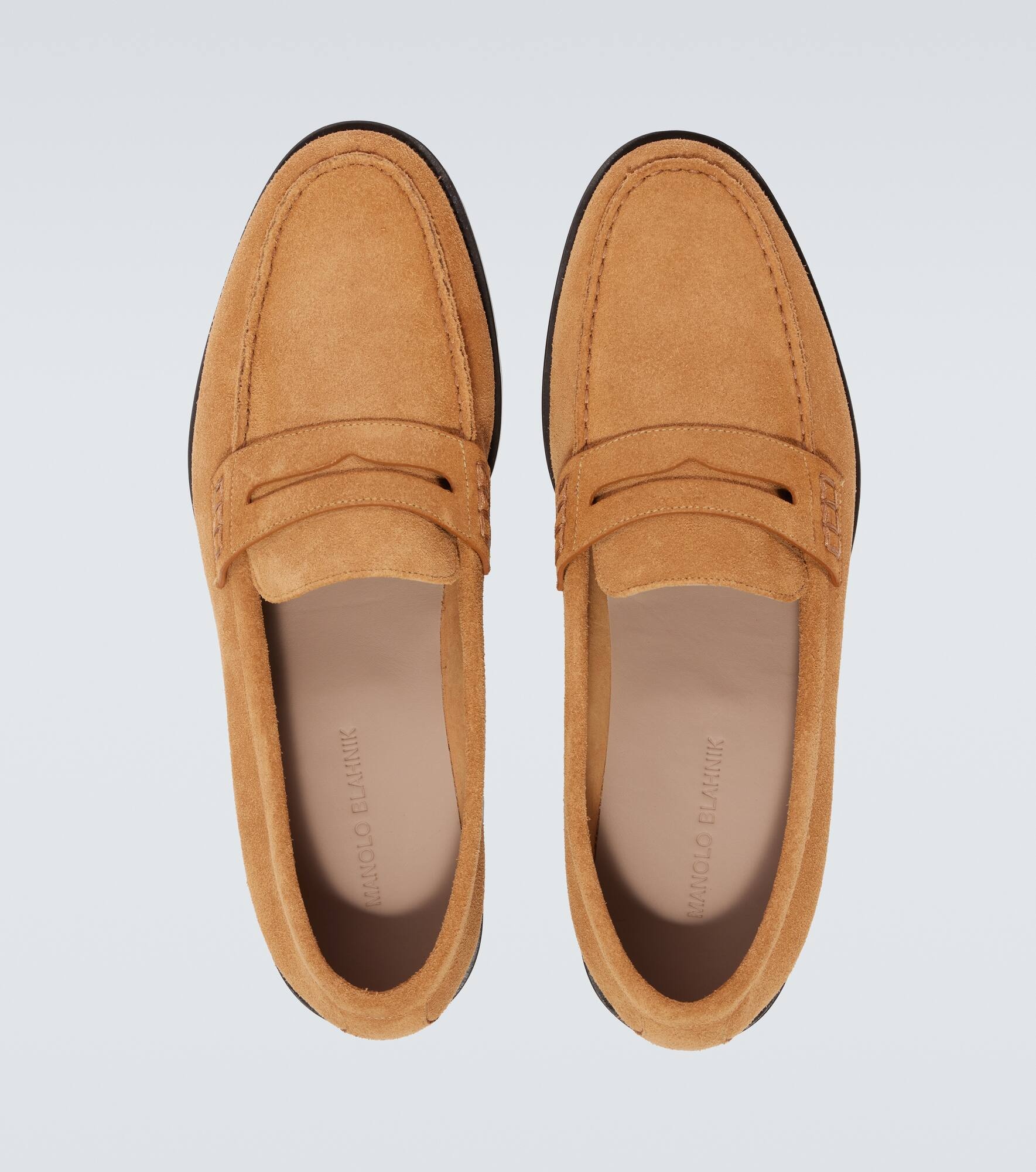Perry suede penny loafers - 4